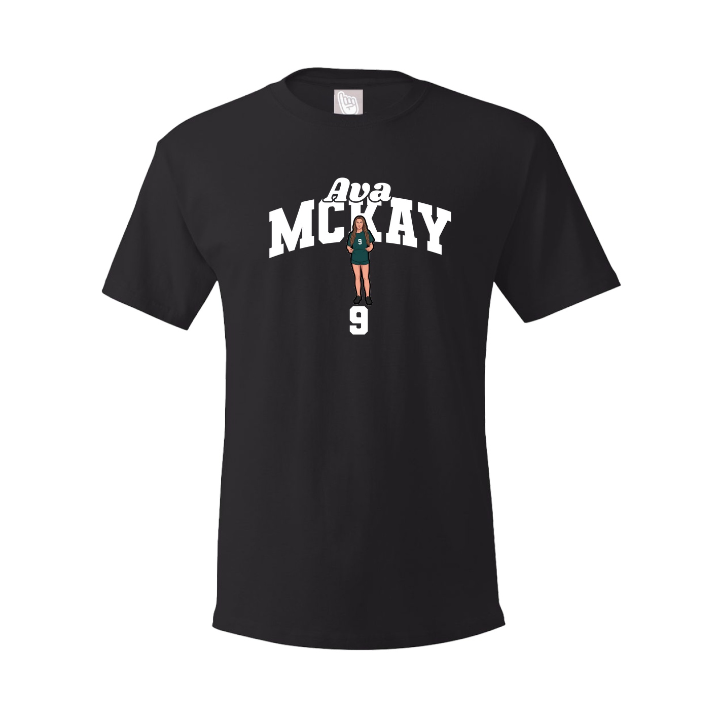 Tee — Signature Arch in Black