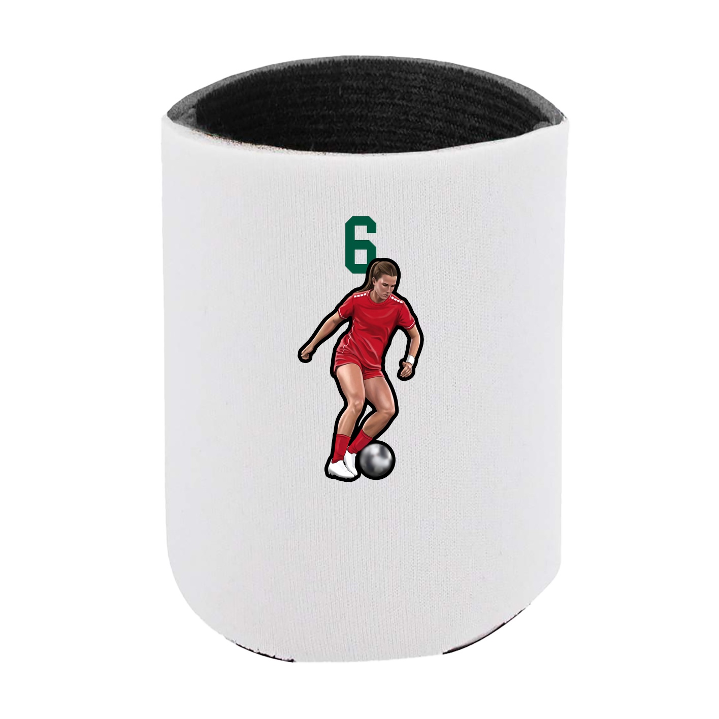 Can Holder — Number Top in White