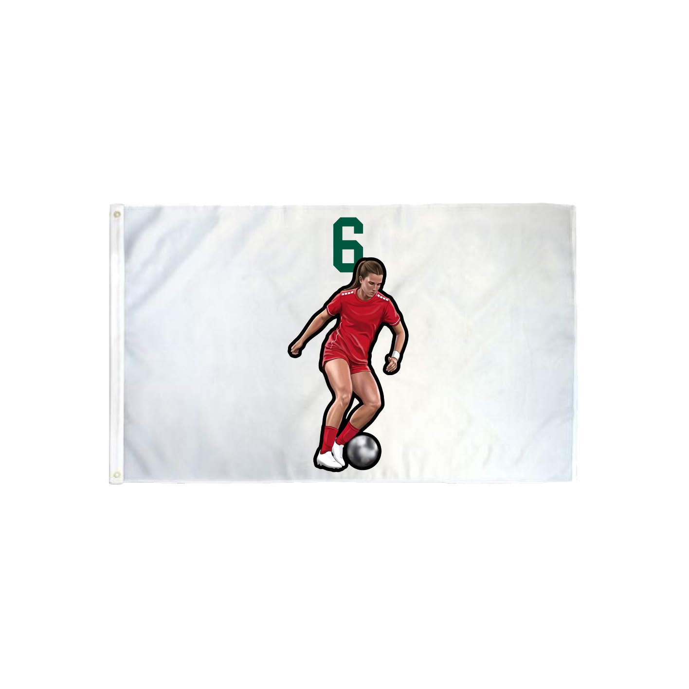 3x5 Flag — Number Top in Classic