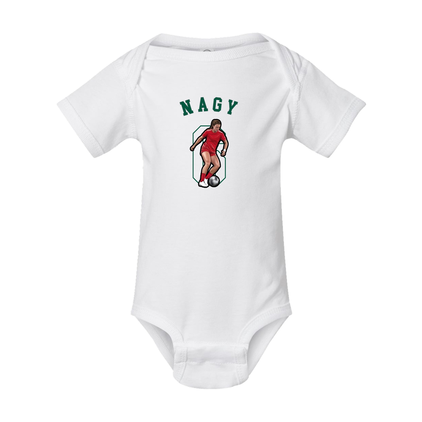 Baby Onesie — Shirsey Arch in White