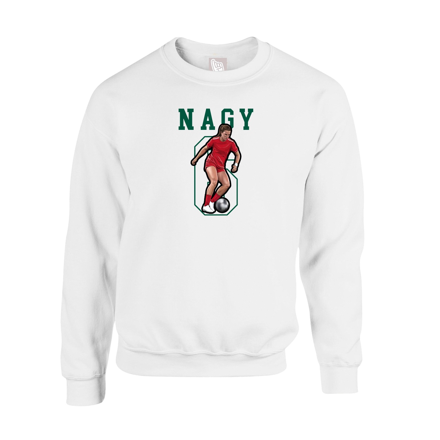 Fleece Crew — Shirsey in White