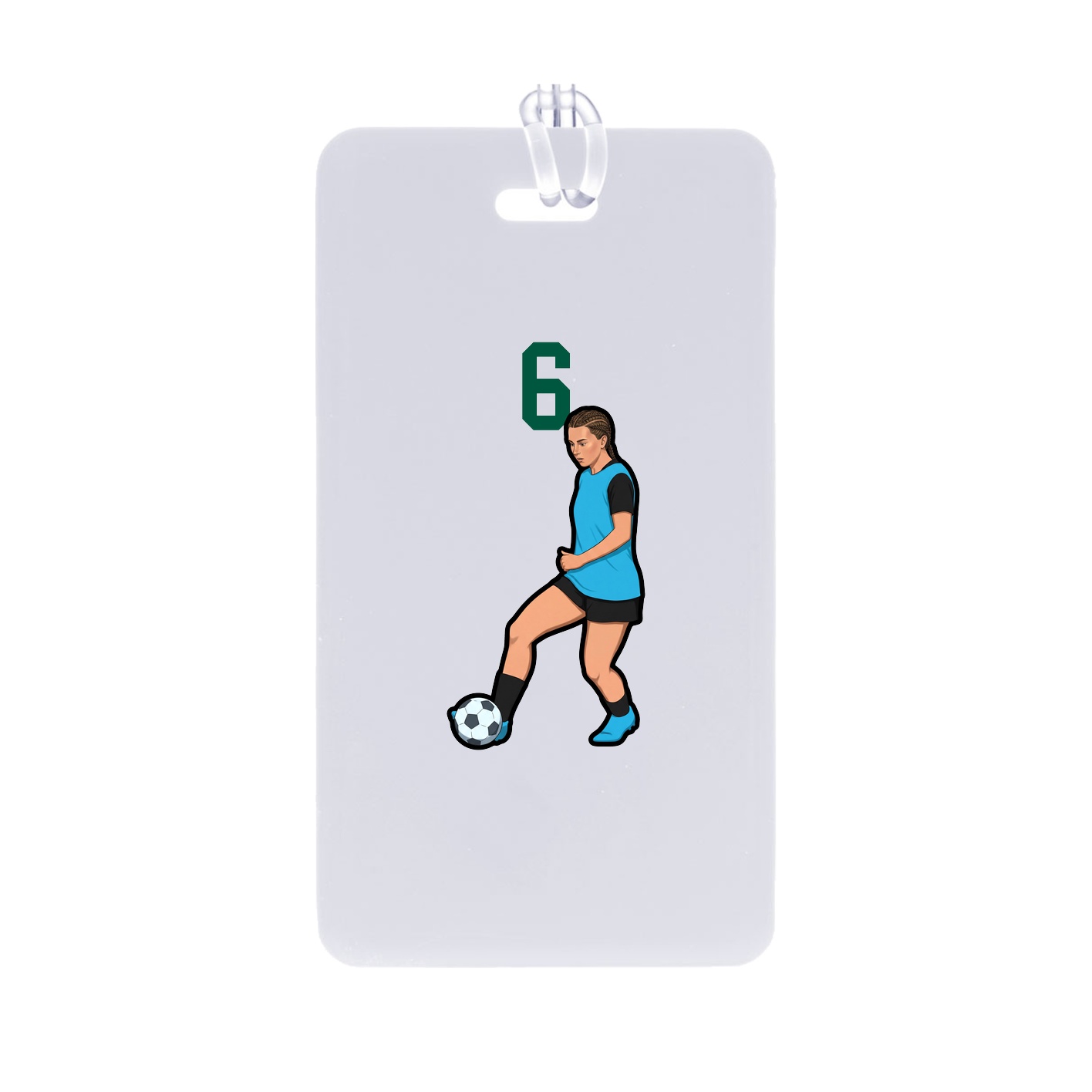 Bag Tag — Number Top in Classic