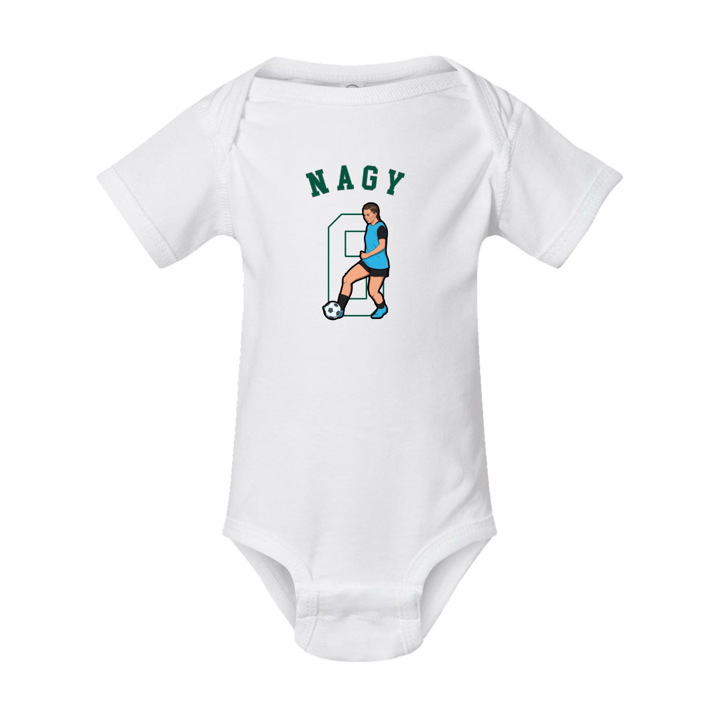 Baby Onesie — Shirsey Arch in White