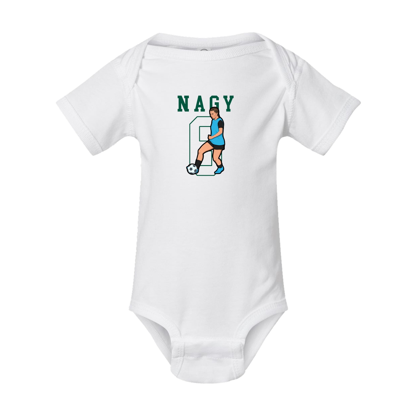 Baby Onesie — Shirsey in White
