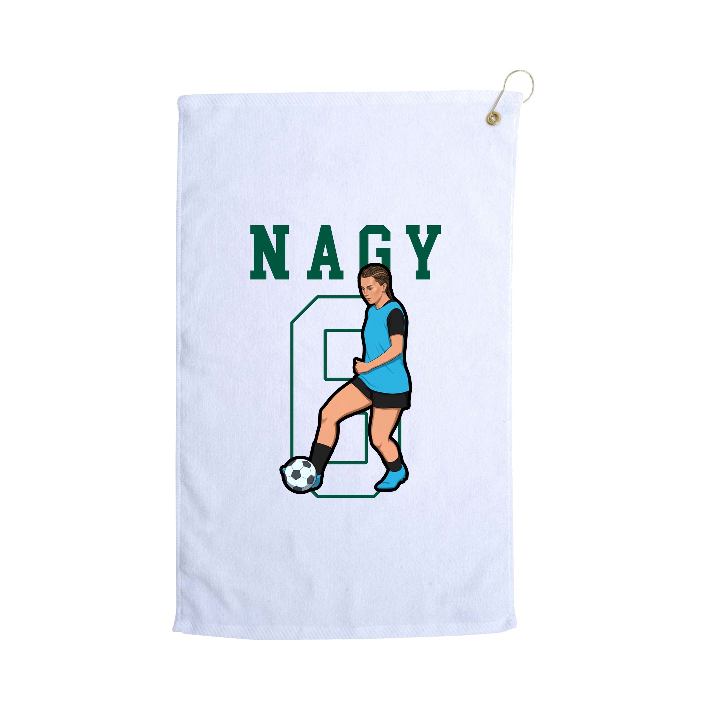 Golf Towel — Shirsey in White