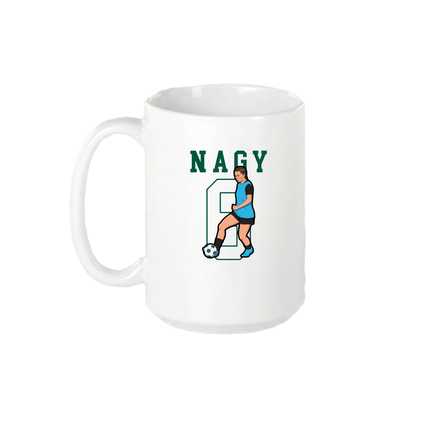 15oz Coffee Mug — Shirsey in White