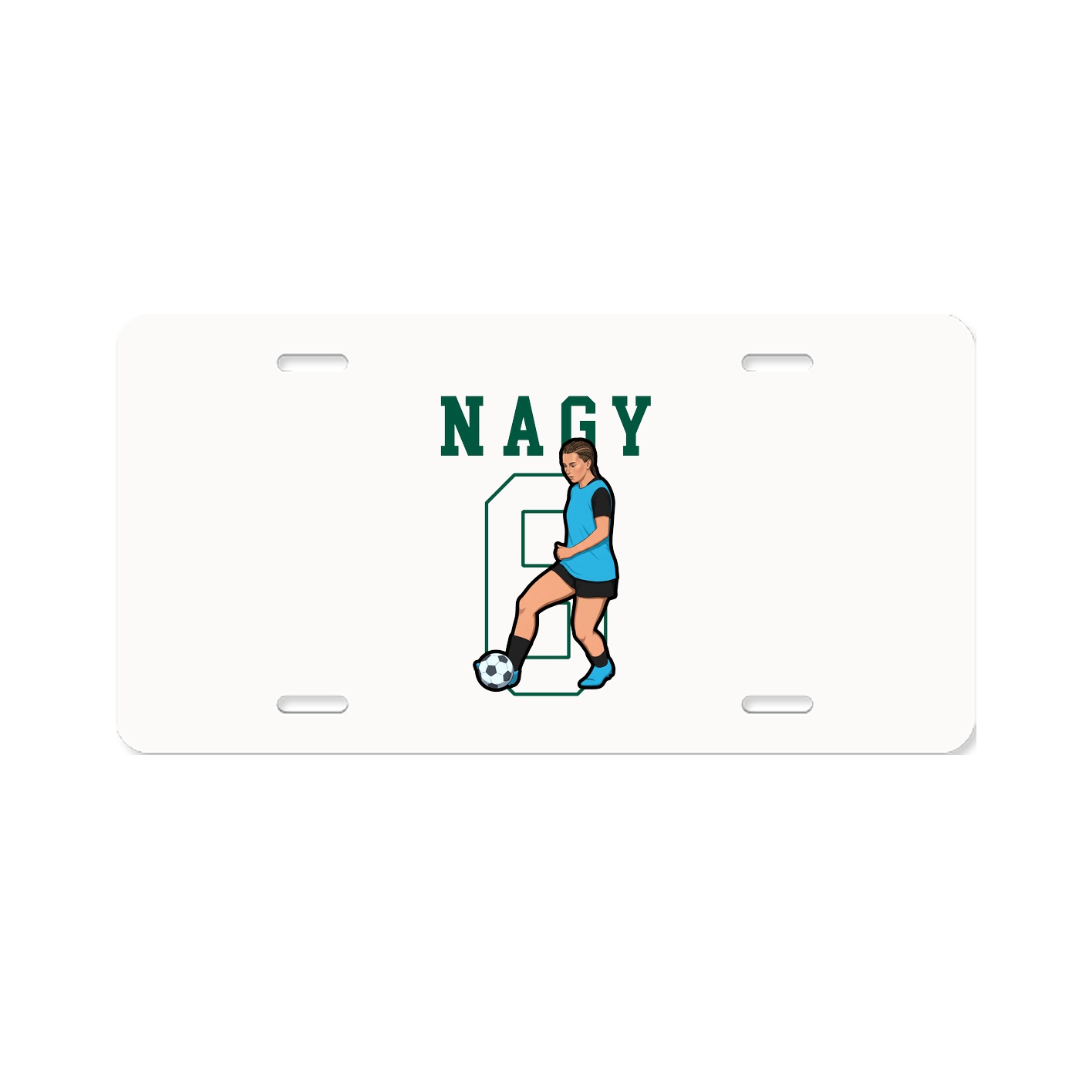 License Plate — Shirsey in Classic