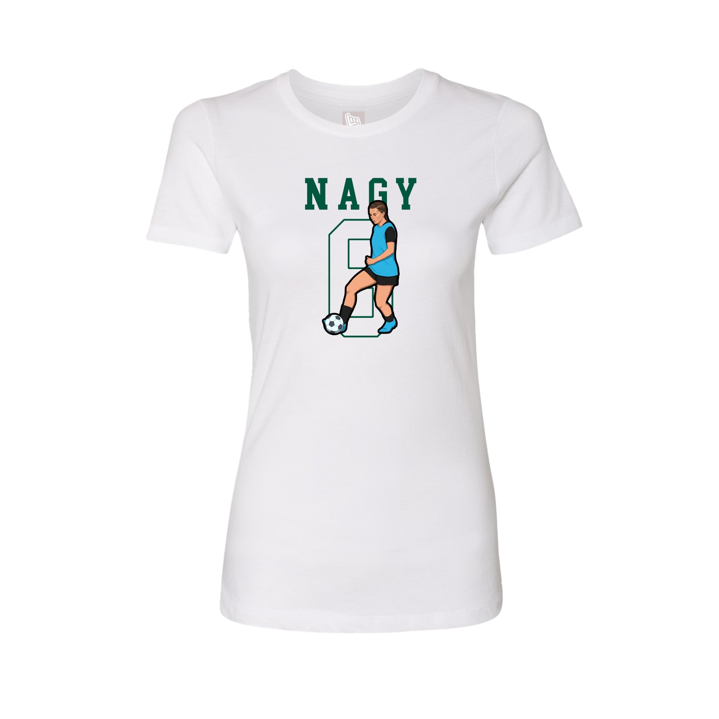Fitted Women's Tee — Shirsey in White