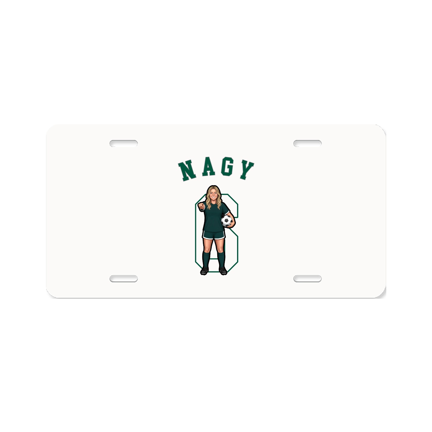 License Plate — Shirsey Arch in Classic