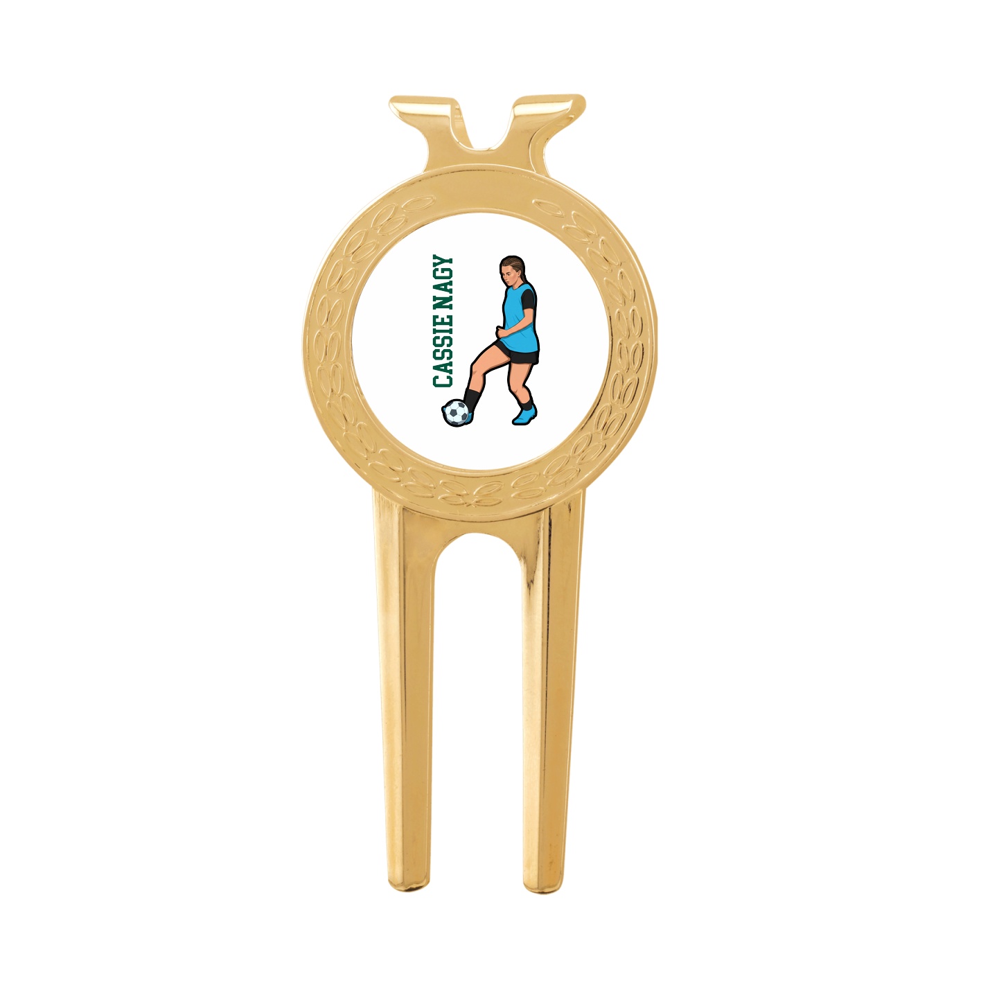 Divot Tool with Ball Marker — Name Vertical in Classic