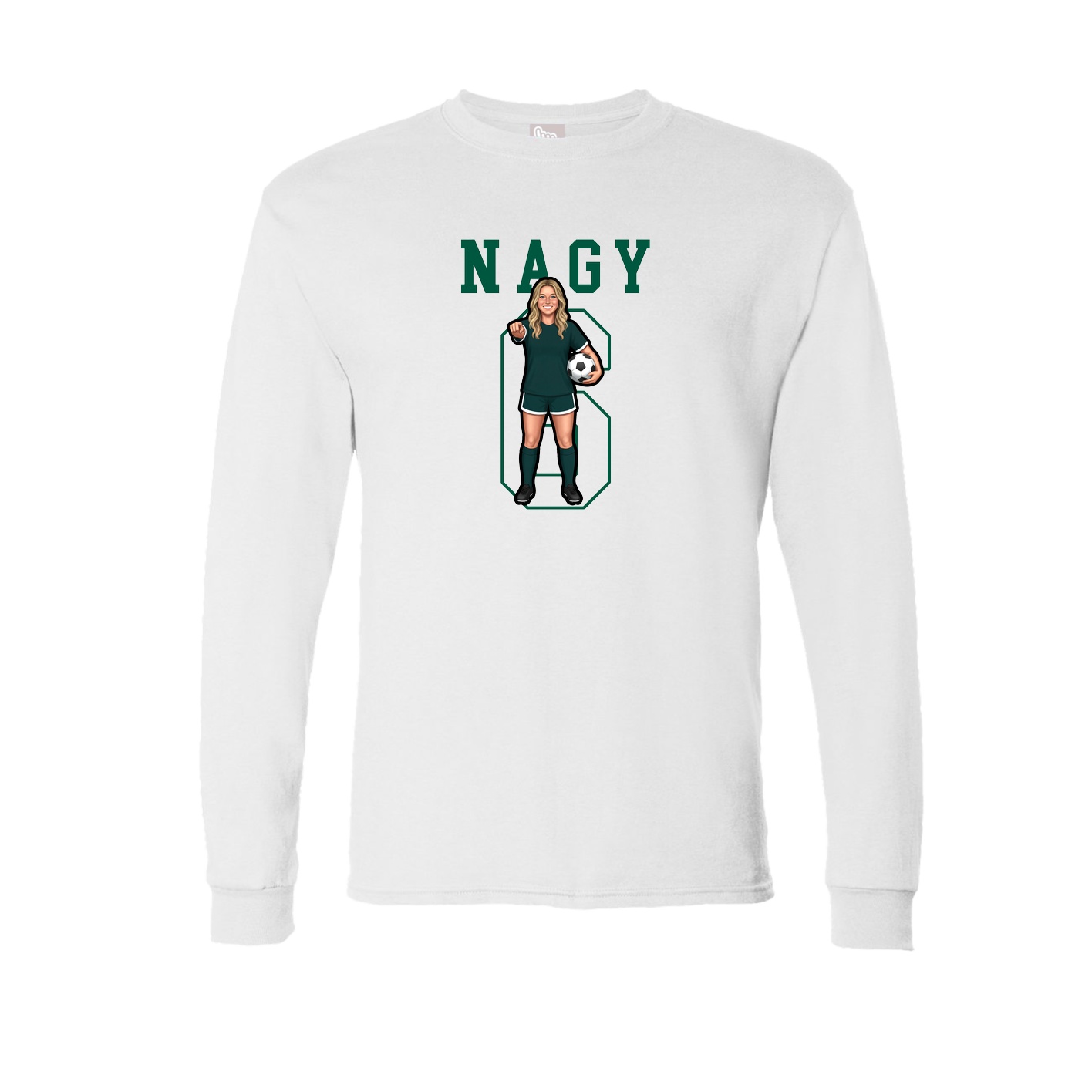 Long Sleeve Tee — Shirsey in White
