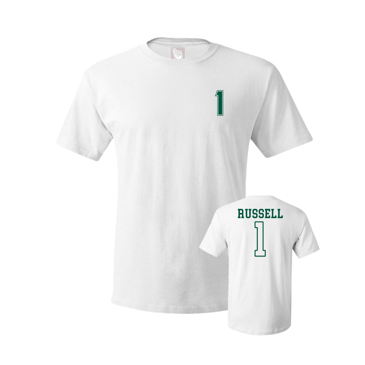 Tee — Chest Back in White
