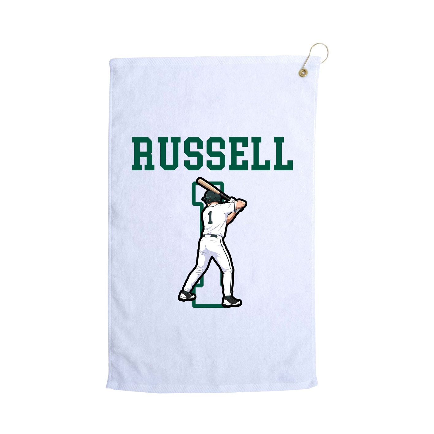 Golf Towel — Shirsey in White