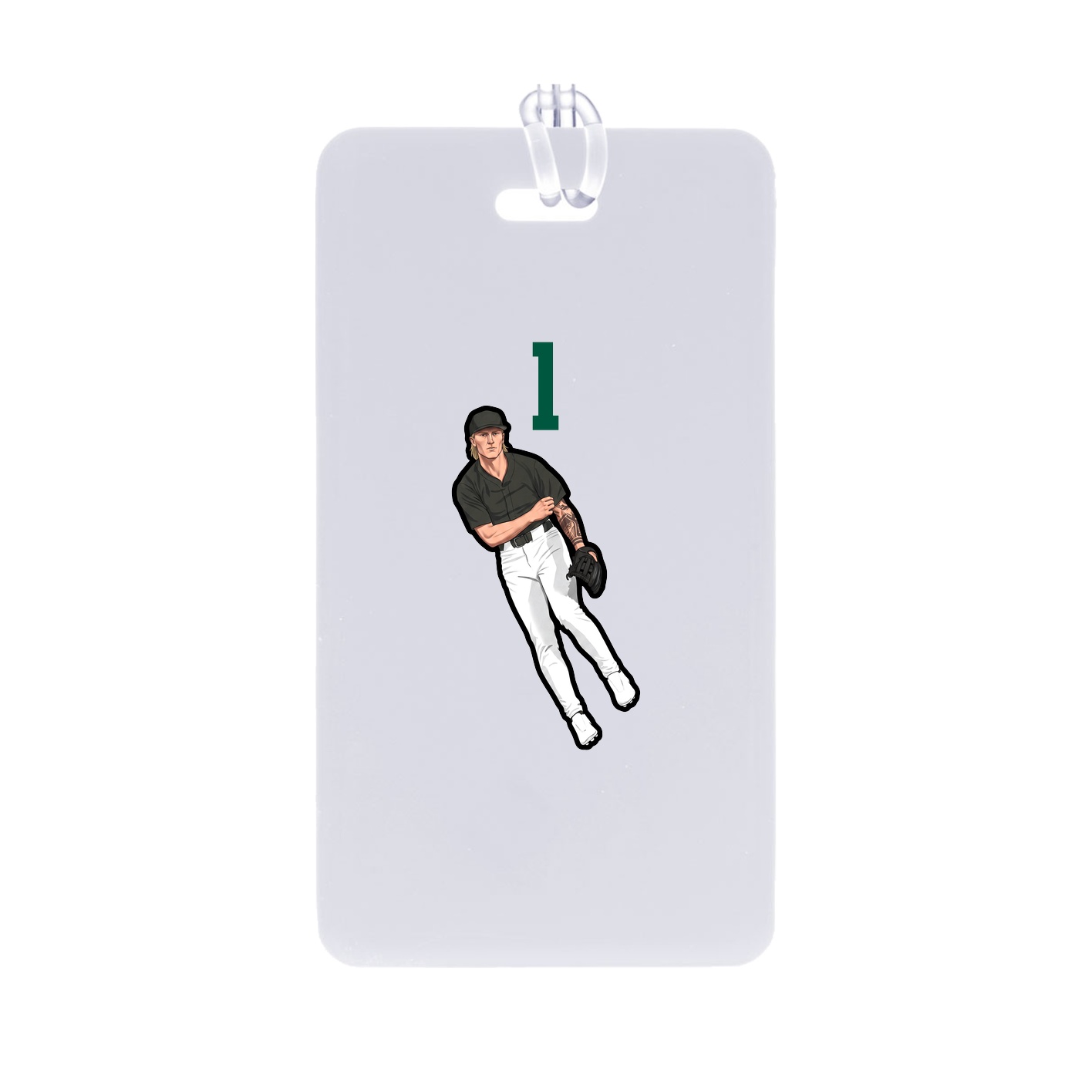 Bag Tag — Number Top in Classic