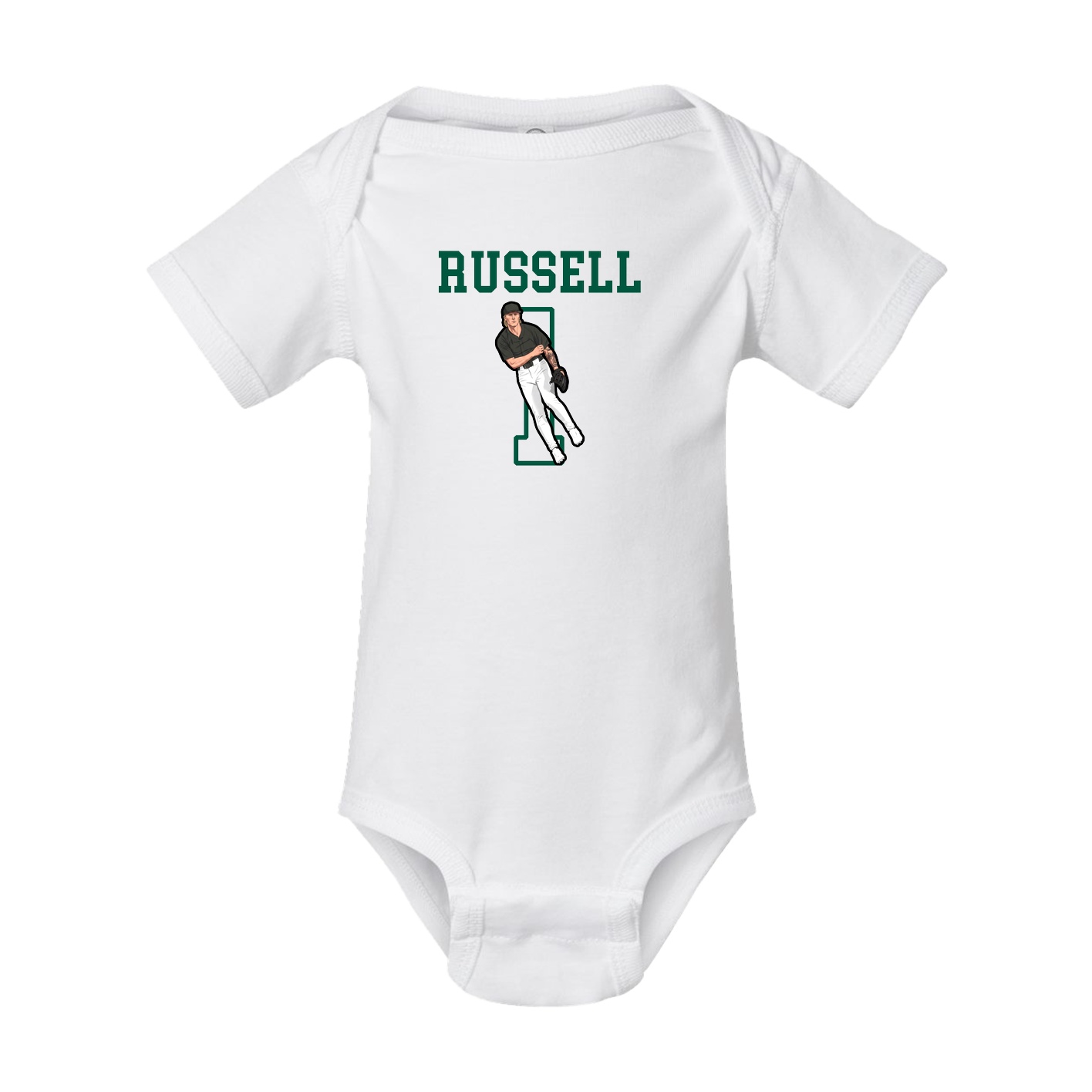 Baby Onesie — Shirsey in White