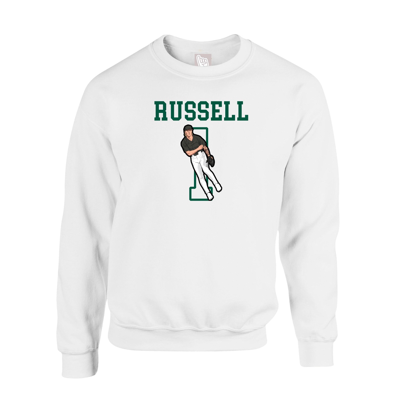Fleece Crew — Shirsey in White