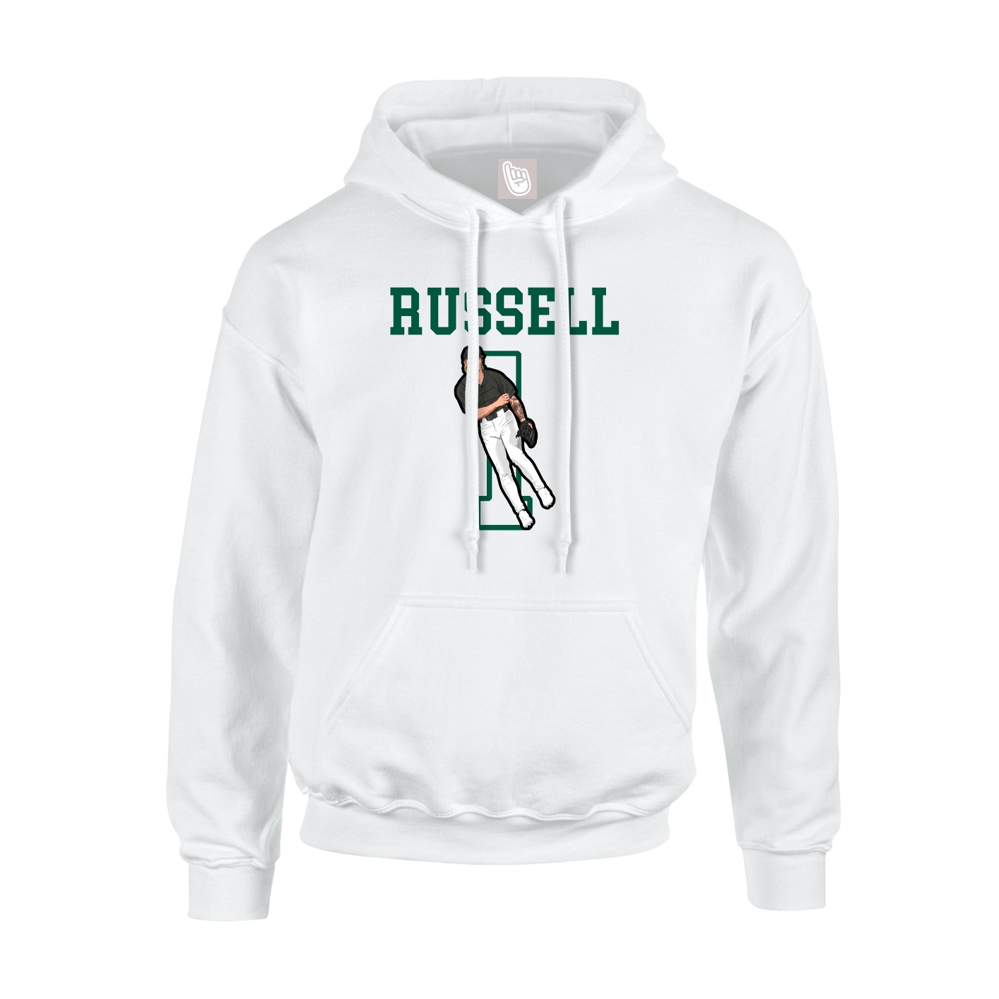 Youth Hoodie — Shirsey in White
