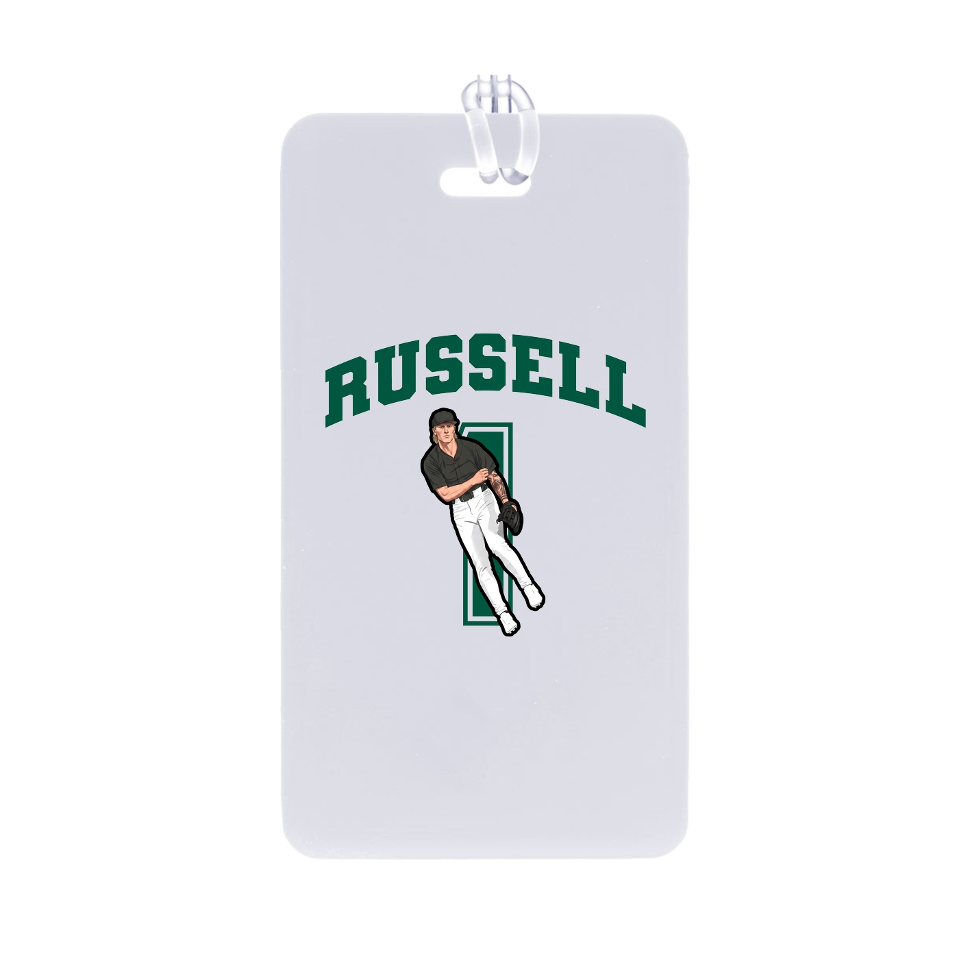 Bag Tag — Number in Classic