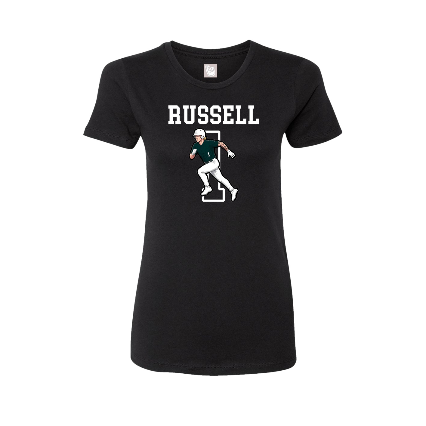 Fitted Women's Tee — Shirsey in Black