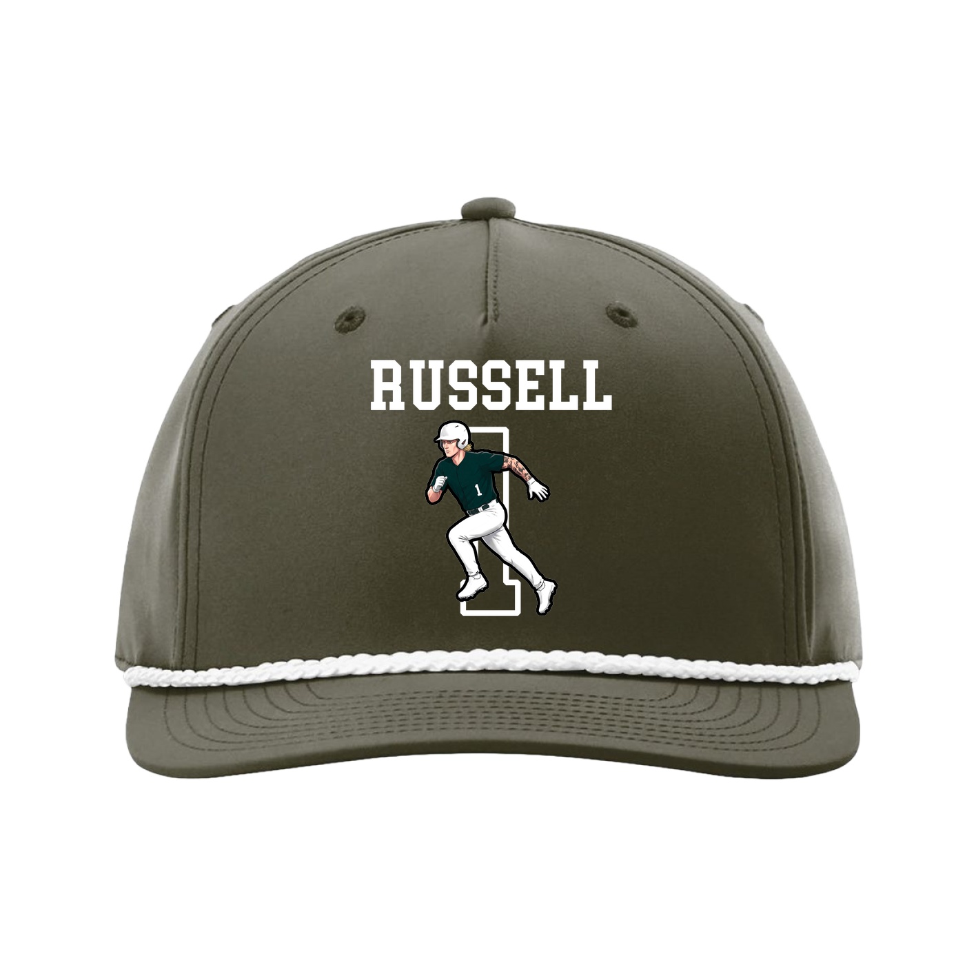 Five-Panel Classic Rope Cap — Shirsey in Green