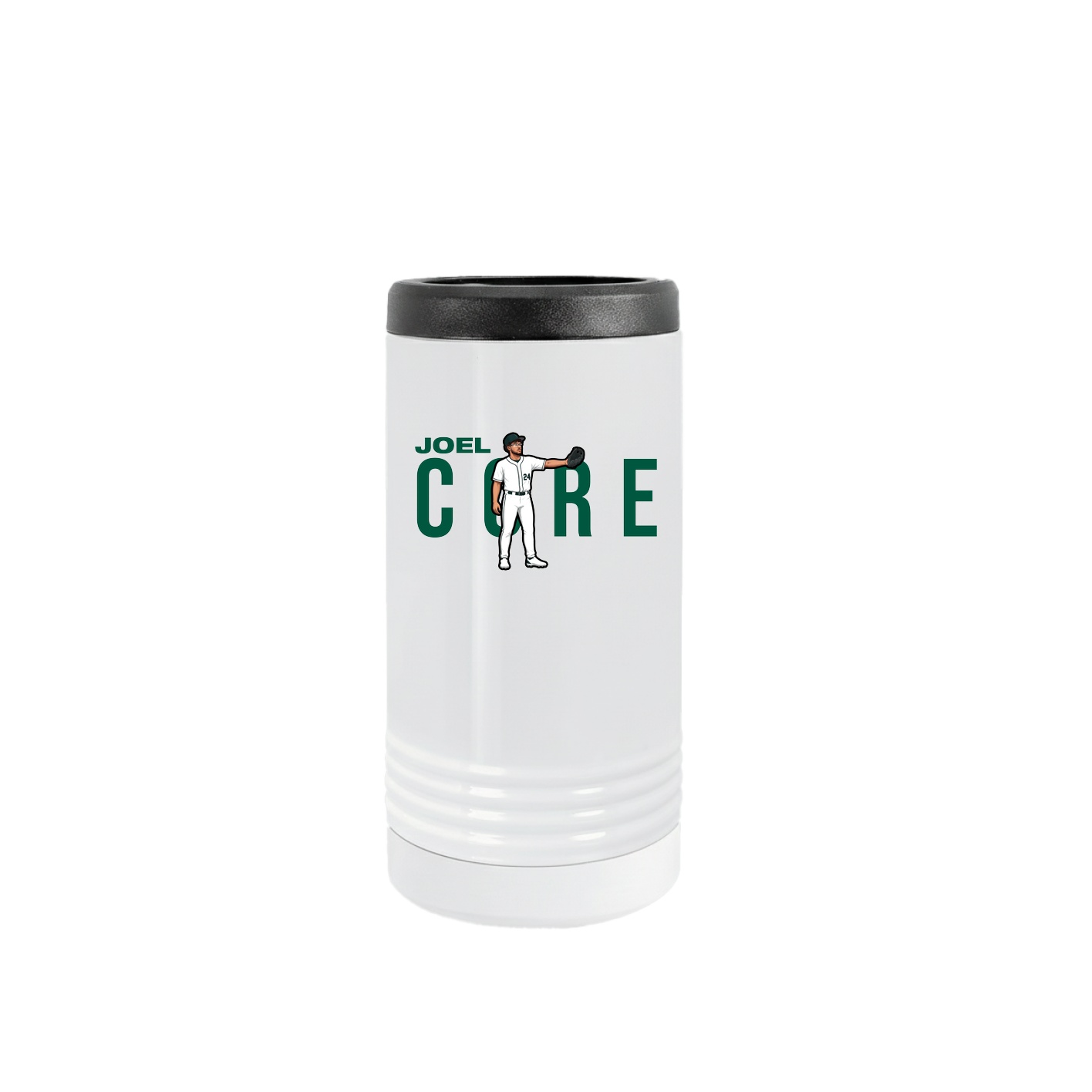 Slim Beverage Holder — Player Name in White