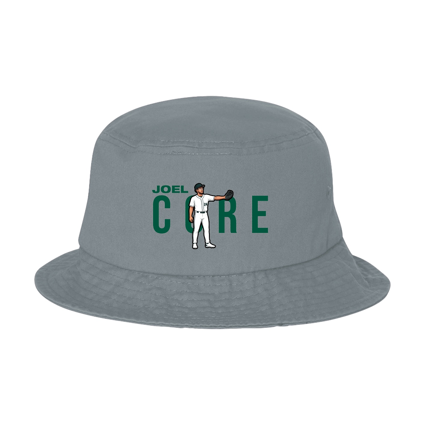 Bucket Cap — Player Name in Grey