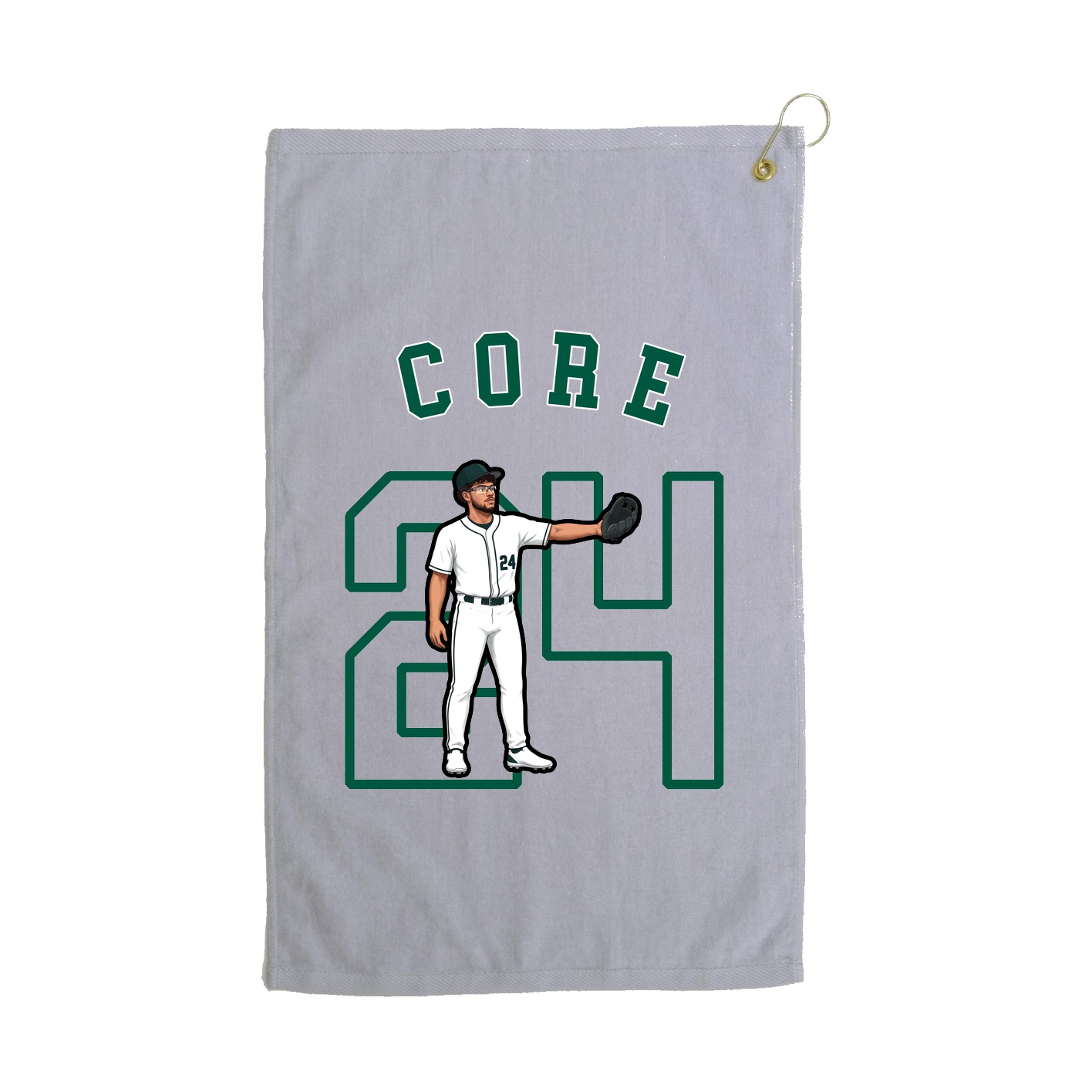 Golf Towel — Shirsey Arch in Grey