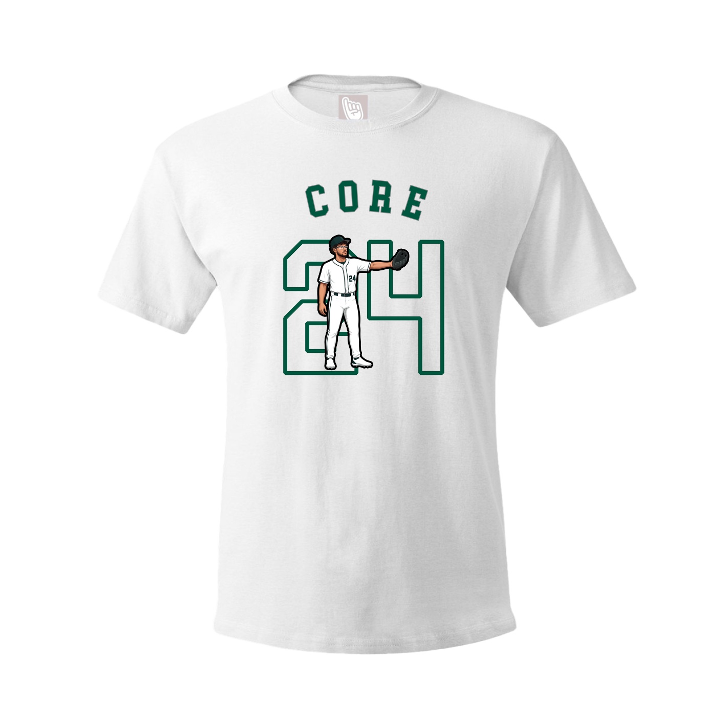 Tee — Shirsey Arch in White