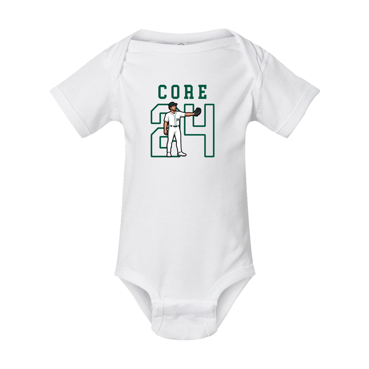 Baby Onesie — Shirsey in White
