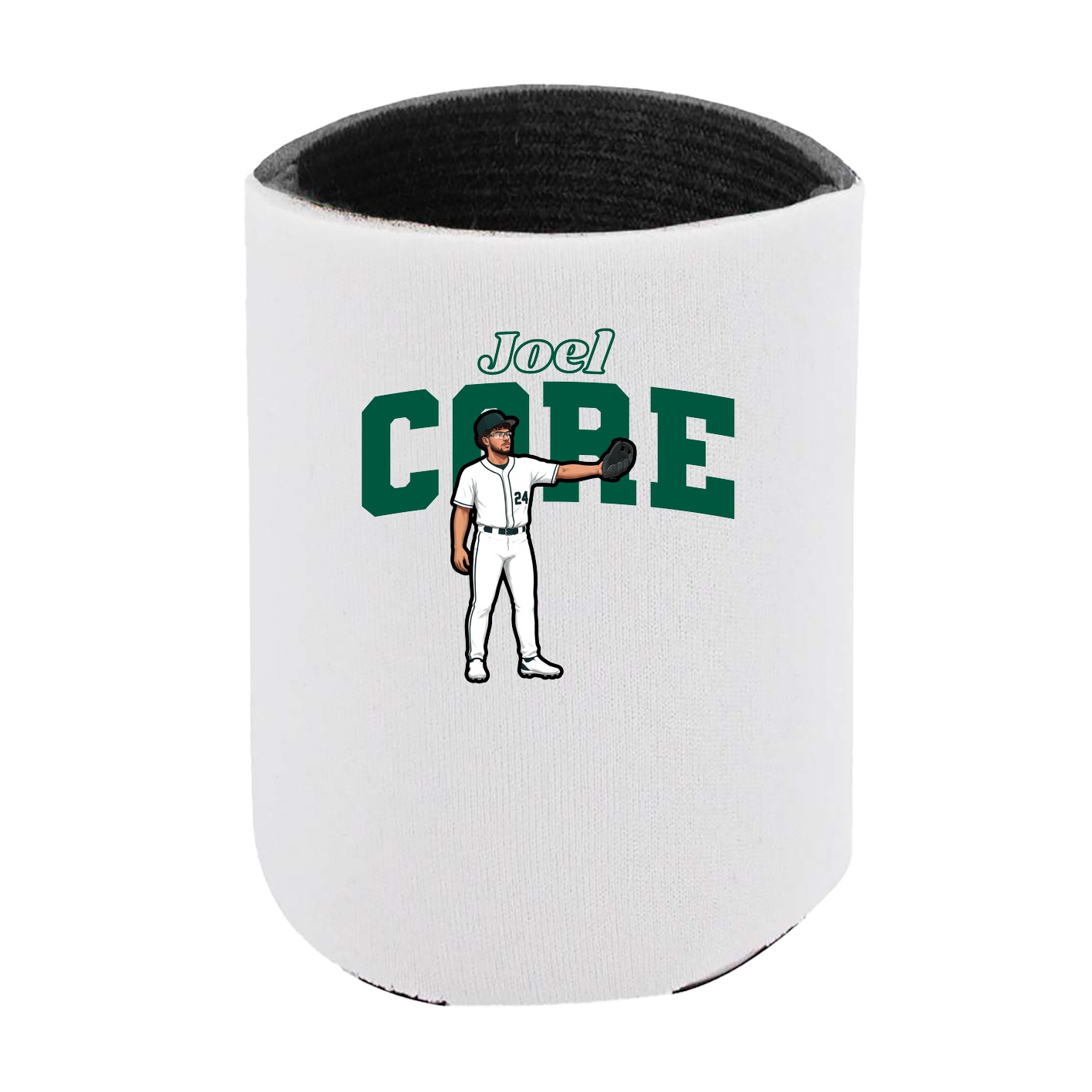 Can Holder — Name Arch in White