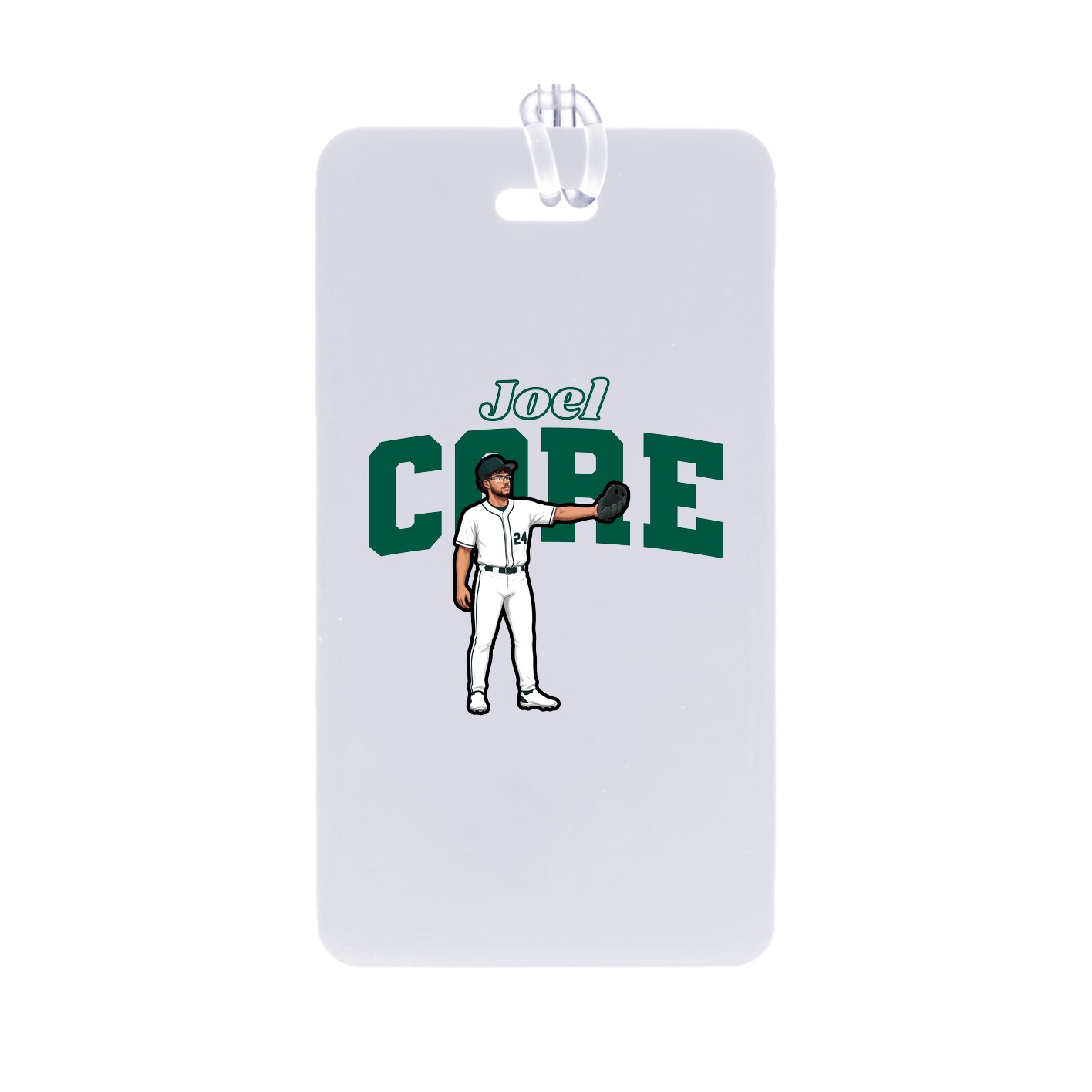 Bag Tag — Name Arch in Classic