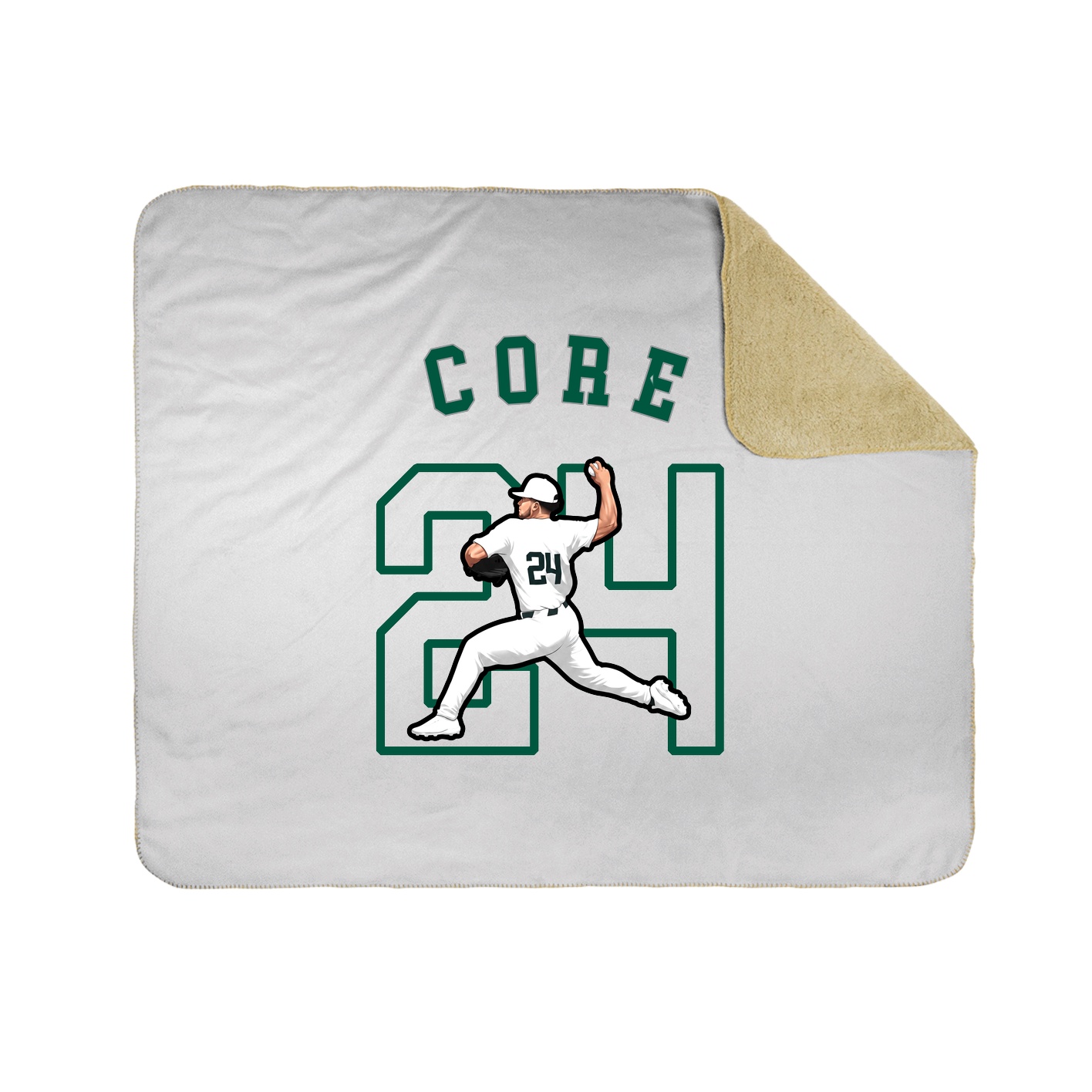 Throw Blanket — Shirsey Arch in White