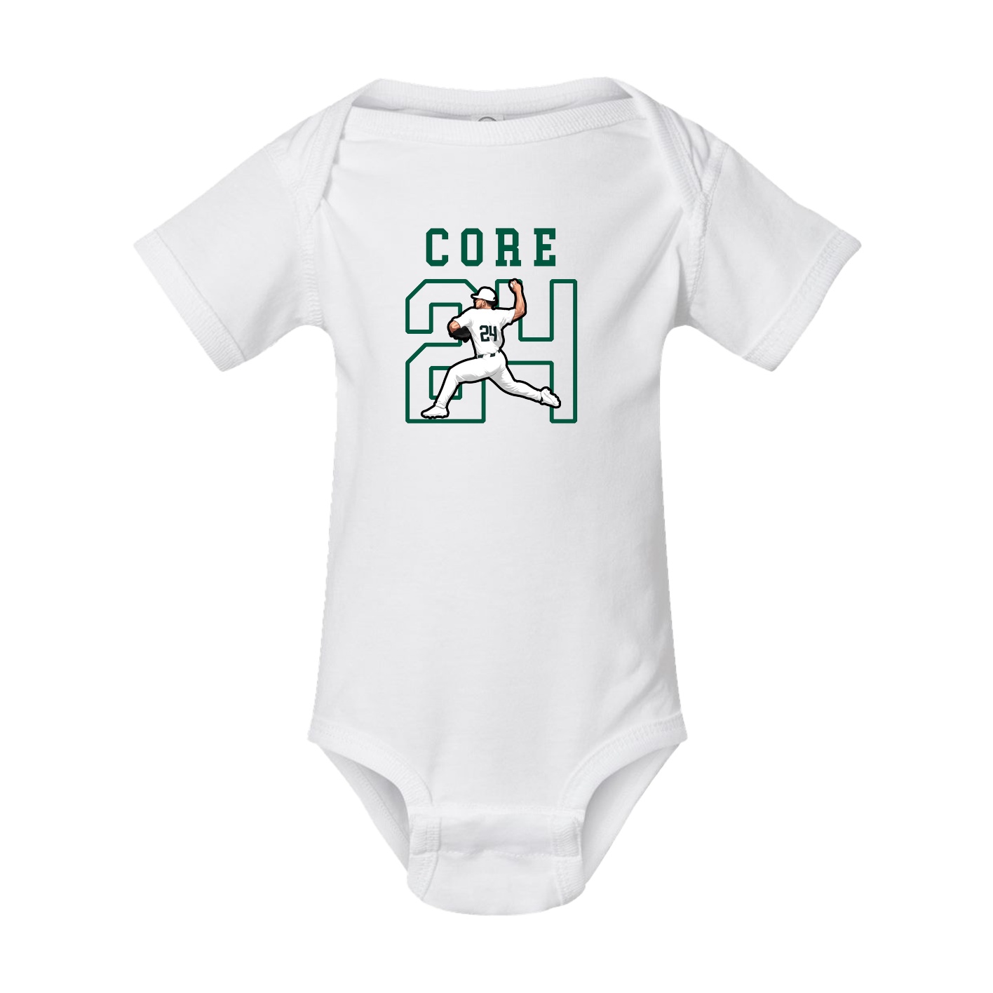 Baby Onesie — Shirsey in White
