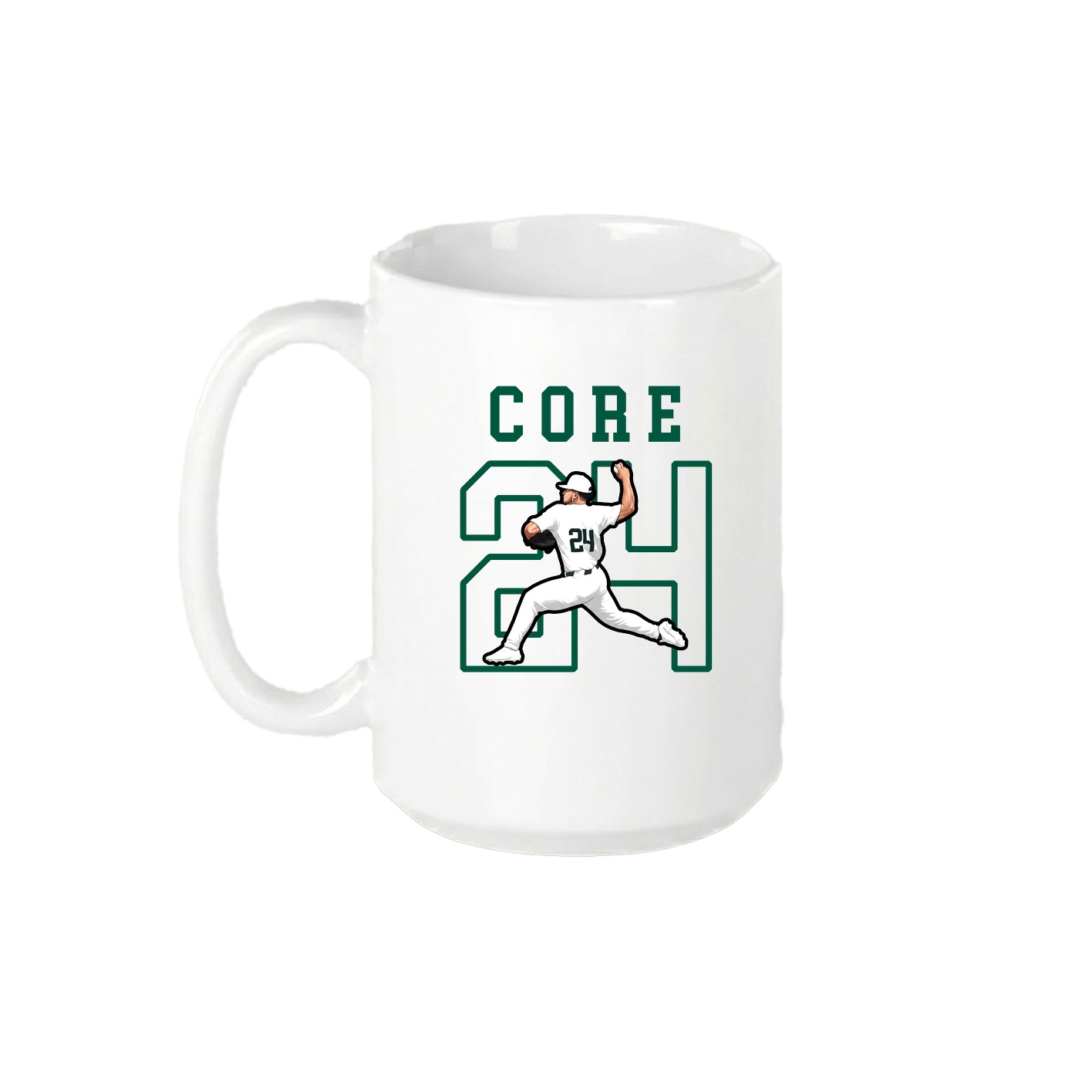 15oz Coffee Mug — Shirsey in White