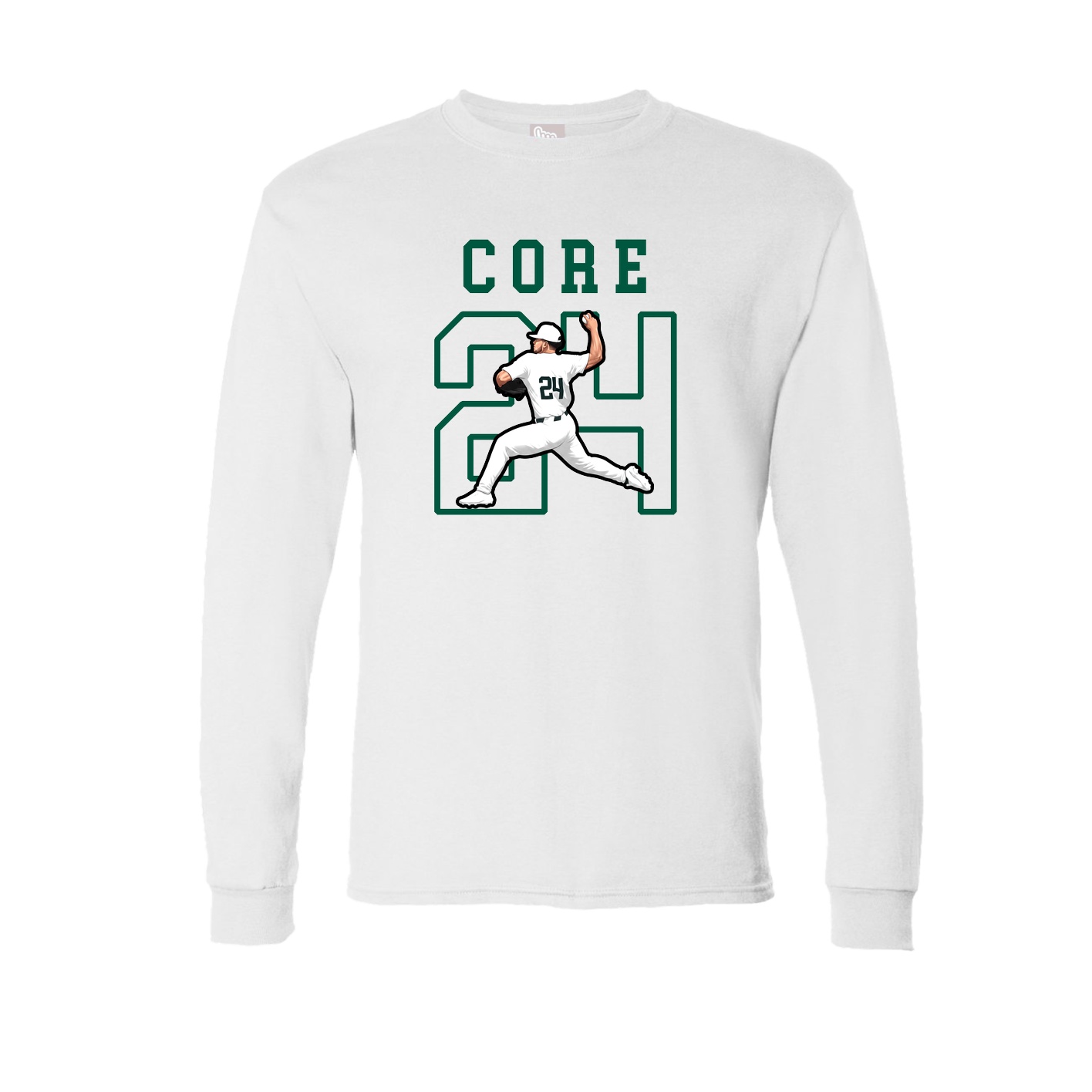 Long Sleeve Tee — Shirsey in White