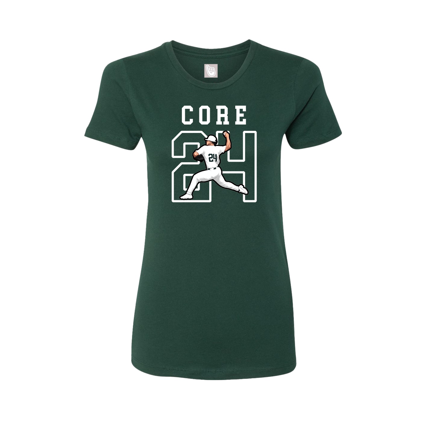 Fitted Women's Tee — Shirsey in Green
