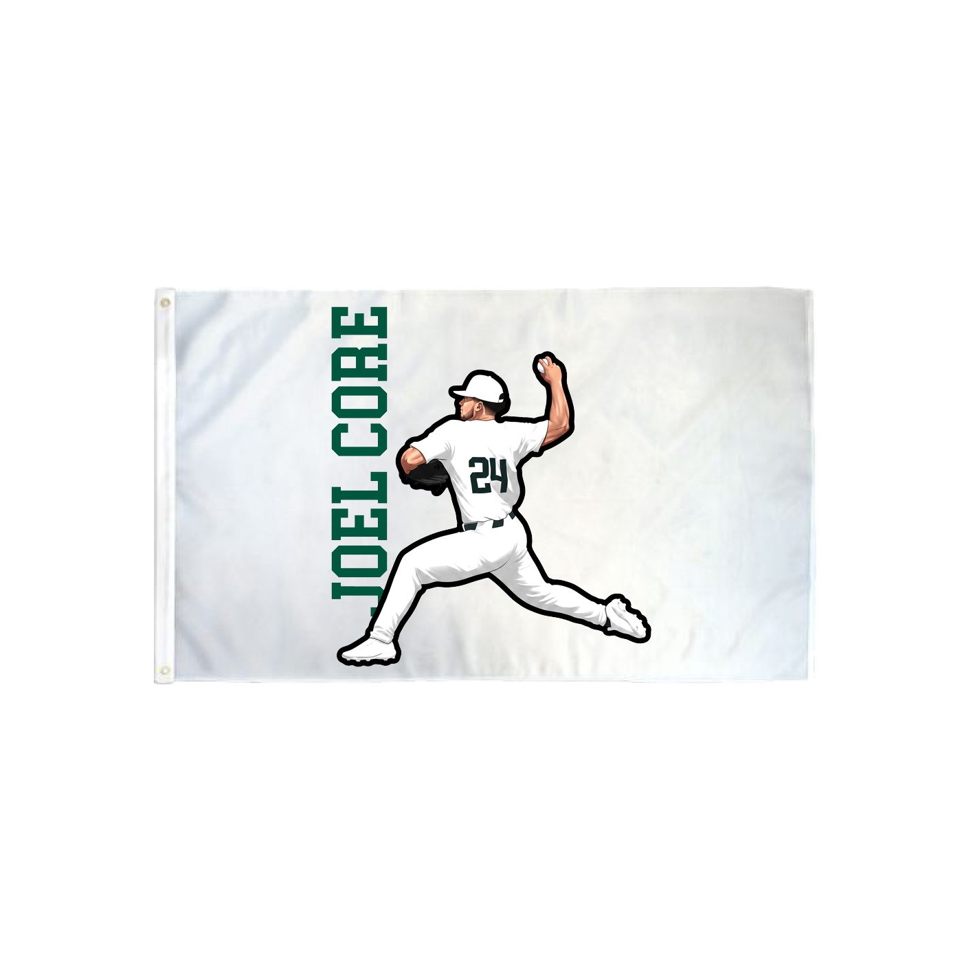 3x5 Flag — Name Vertical in Classic