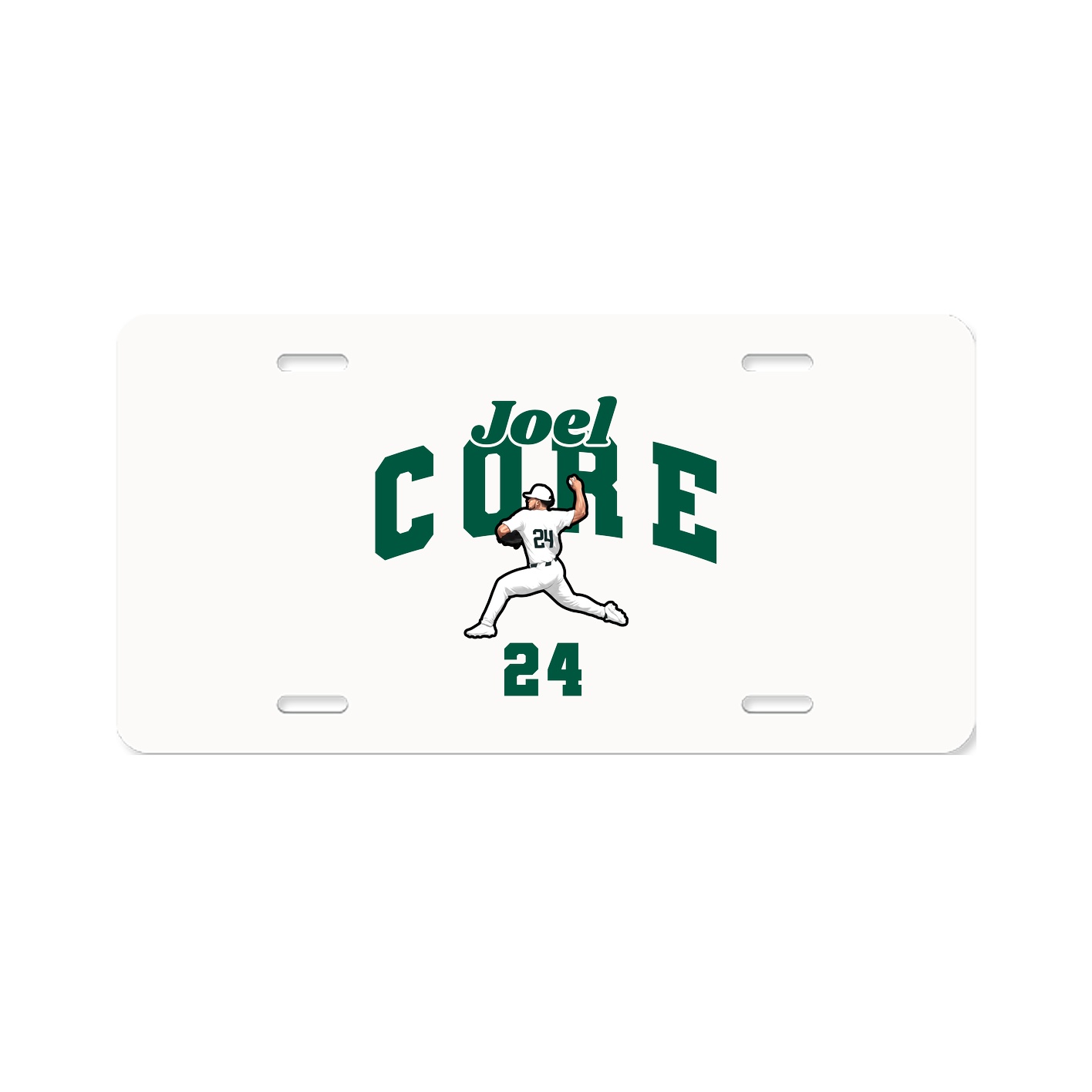 License Plate — Signature Arch in Classic