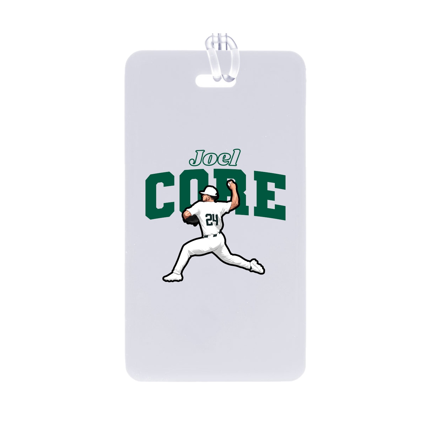 Bag Tag — Name Arch in Classic