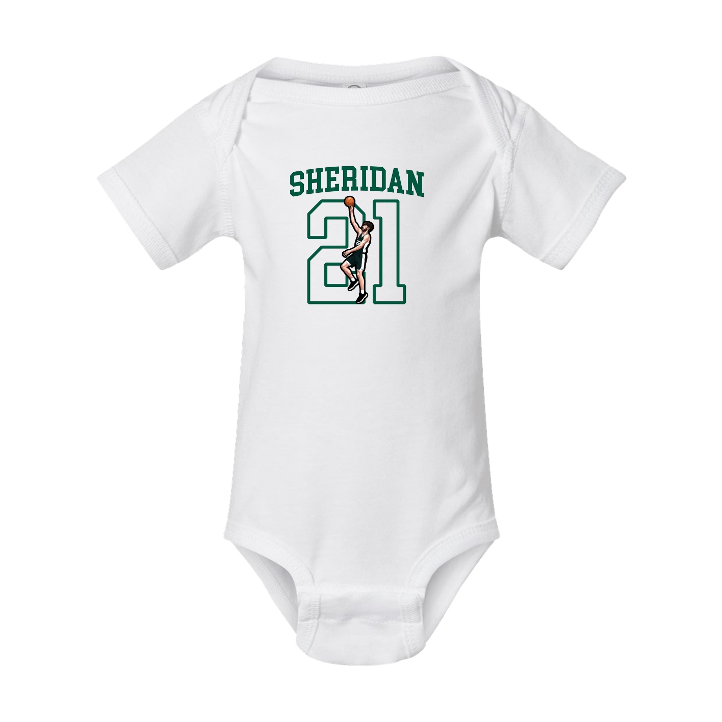 Baby Onesie — Shirsey in White