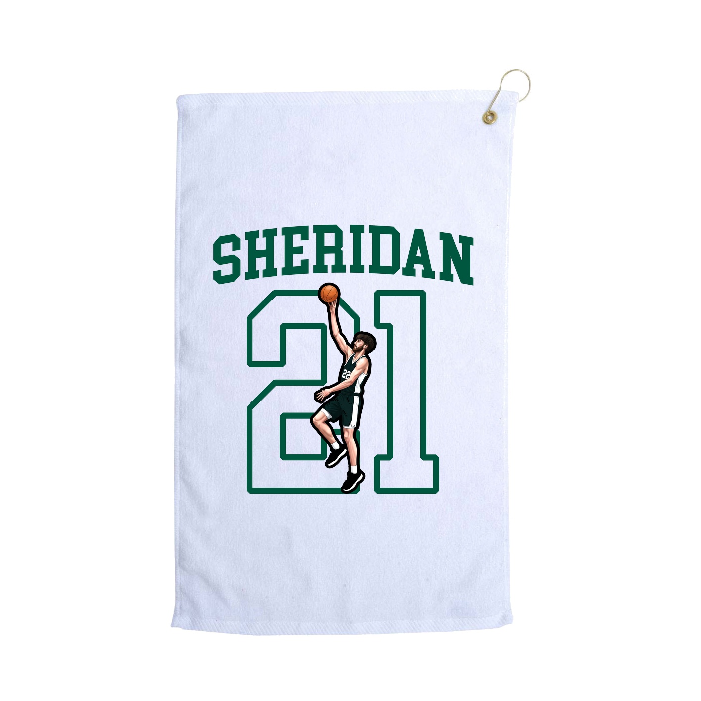 Golf Towel — Shirsey in White