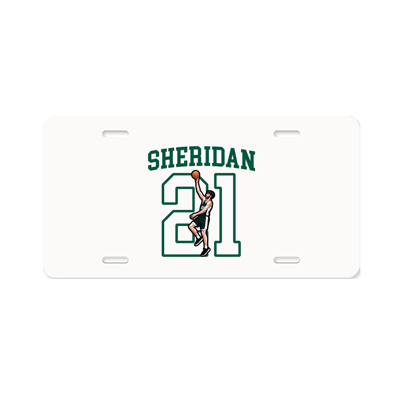 License Plate — Shirsey in Classic