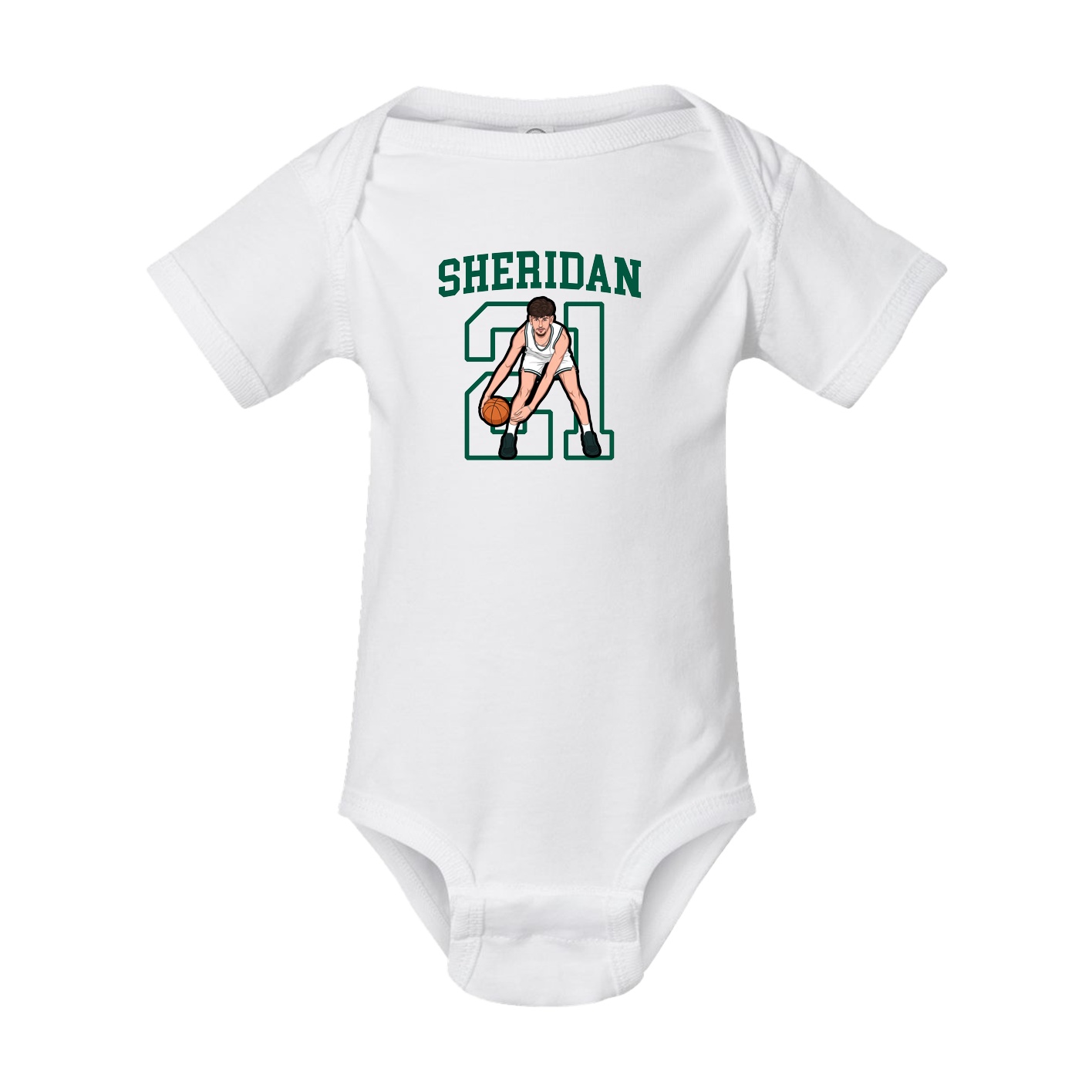 Baby Onesie — Shirsey in White