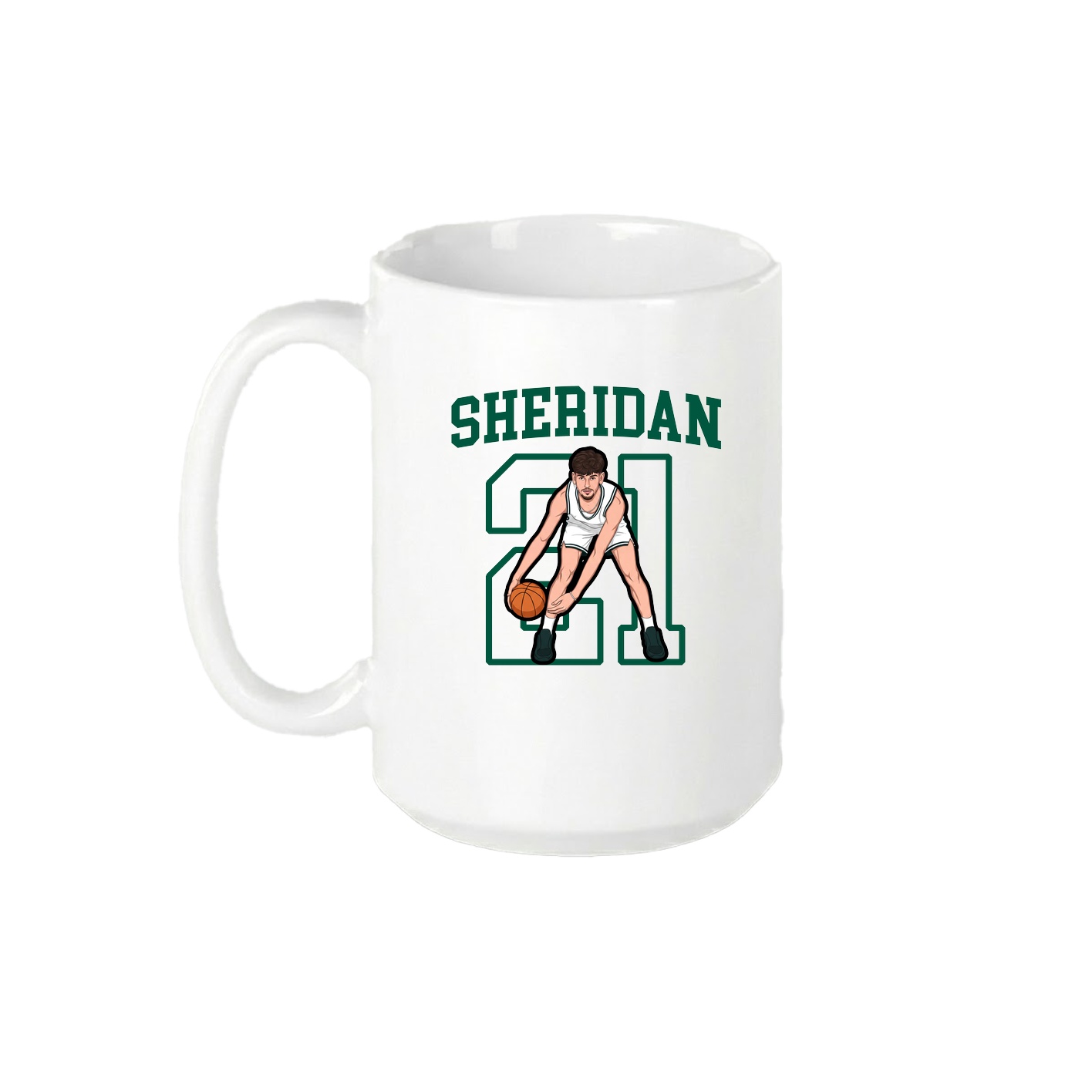 15oz Coffee Mug — Shirsey in White