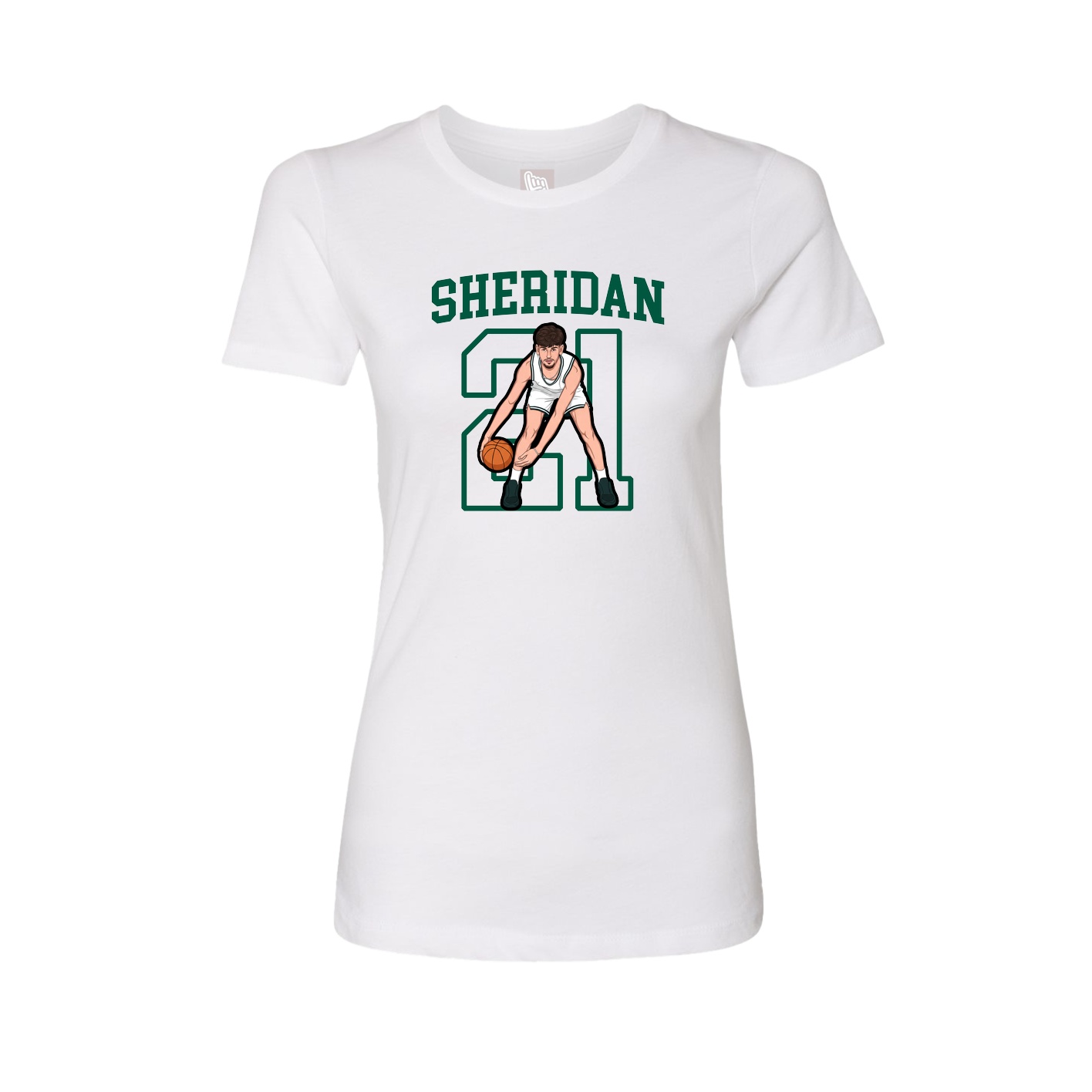 Fitted Women's Tee — Shirsey in White