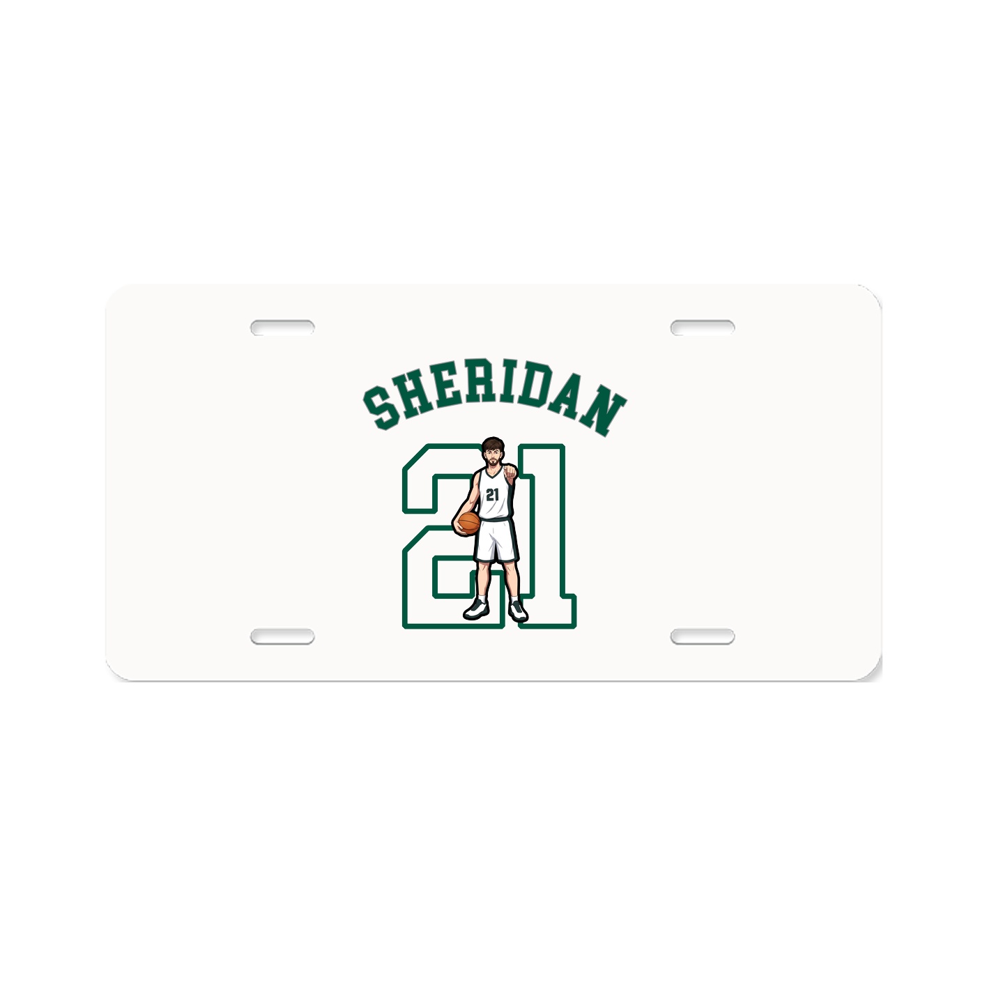 License Plate — Shirsey Arch in Classic