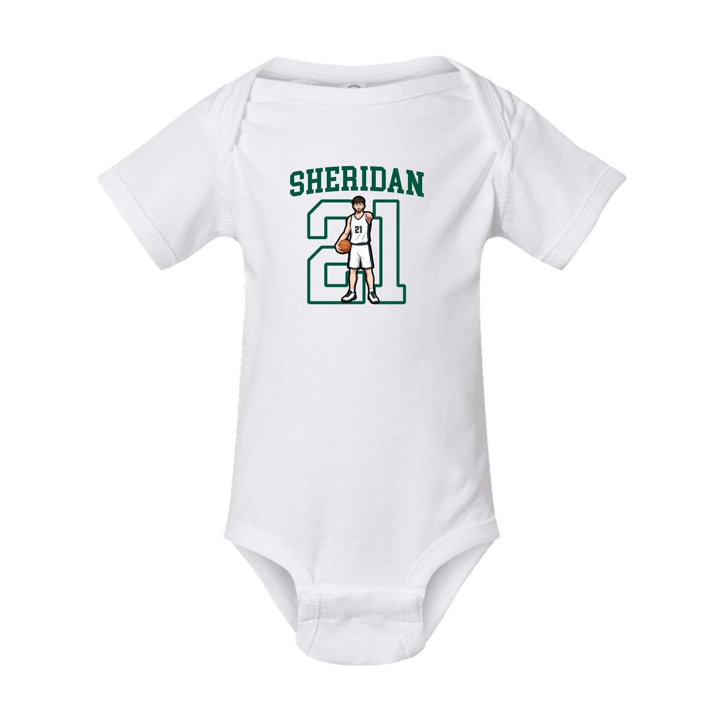 Baby Onesie — Shirsey in White