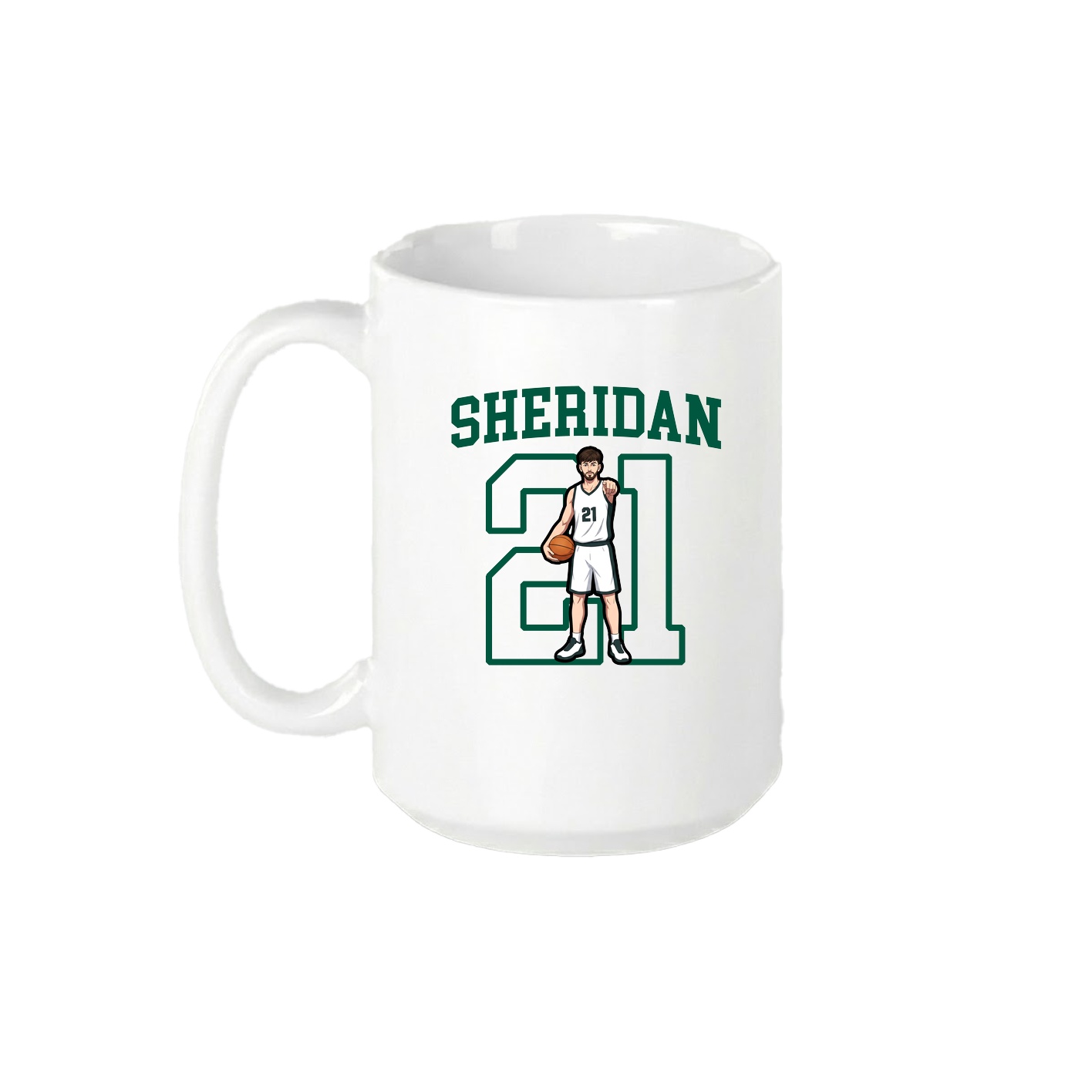 15oz Coffee Mug — Shirsey in White