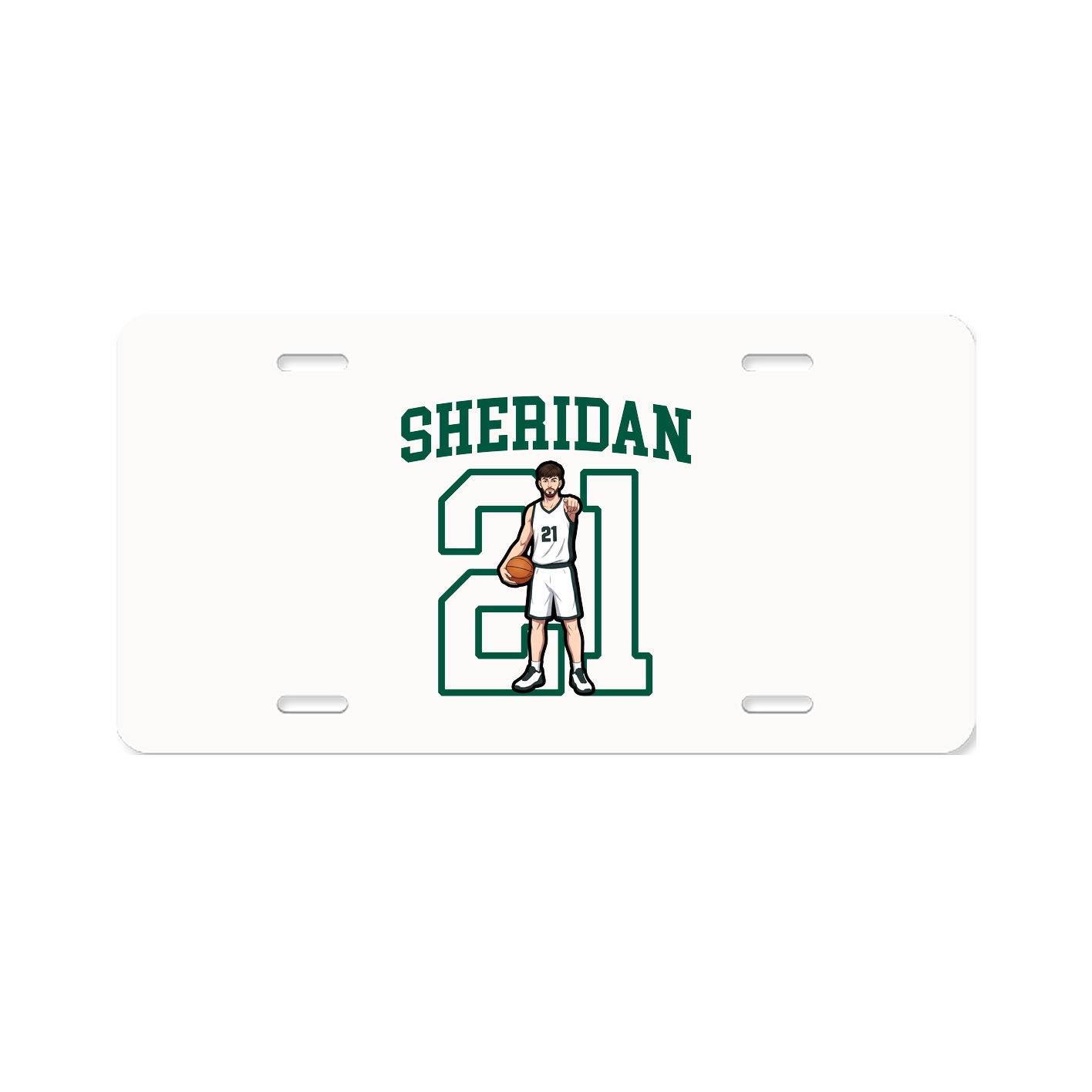 License Plate — Shirsey in Classic