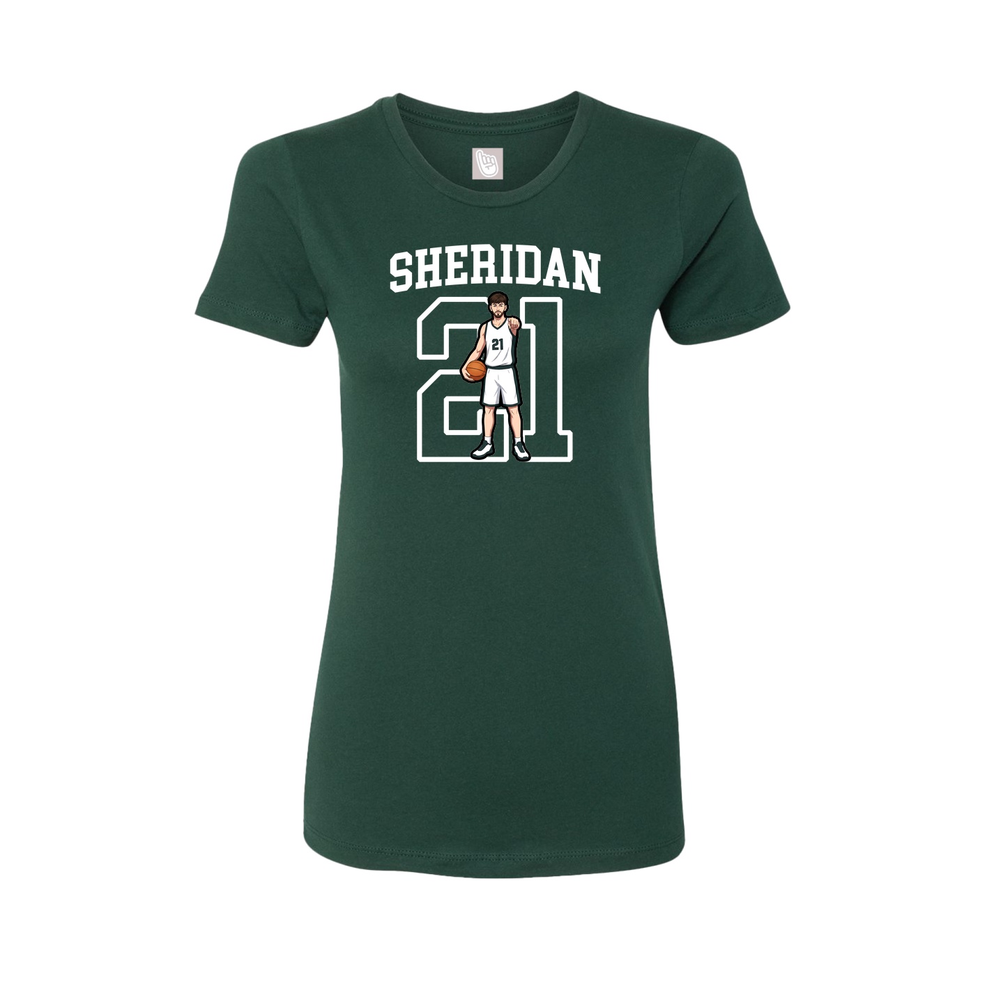 Fitted Women's Tee — Shirsey in Green
